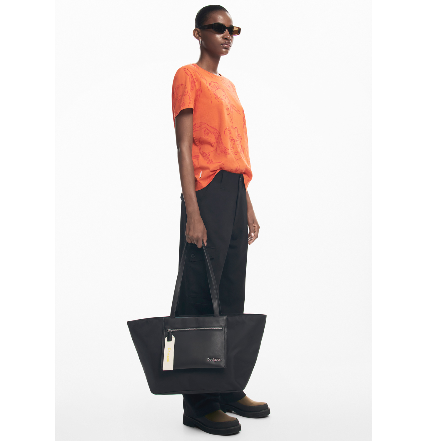 Desigual Shopper Handtasche Priori Cahuil Black Abbildung 3