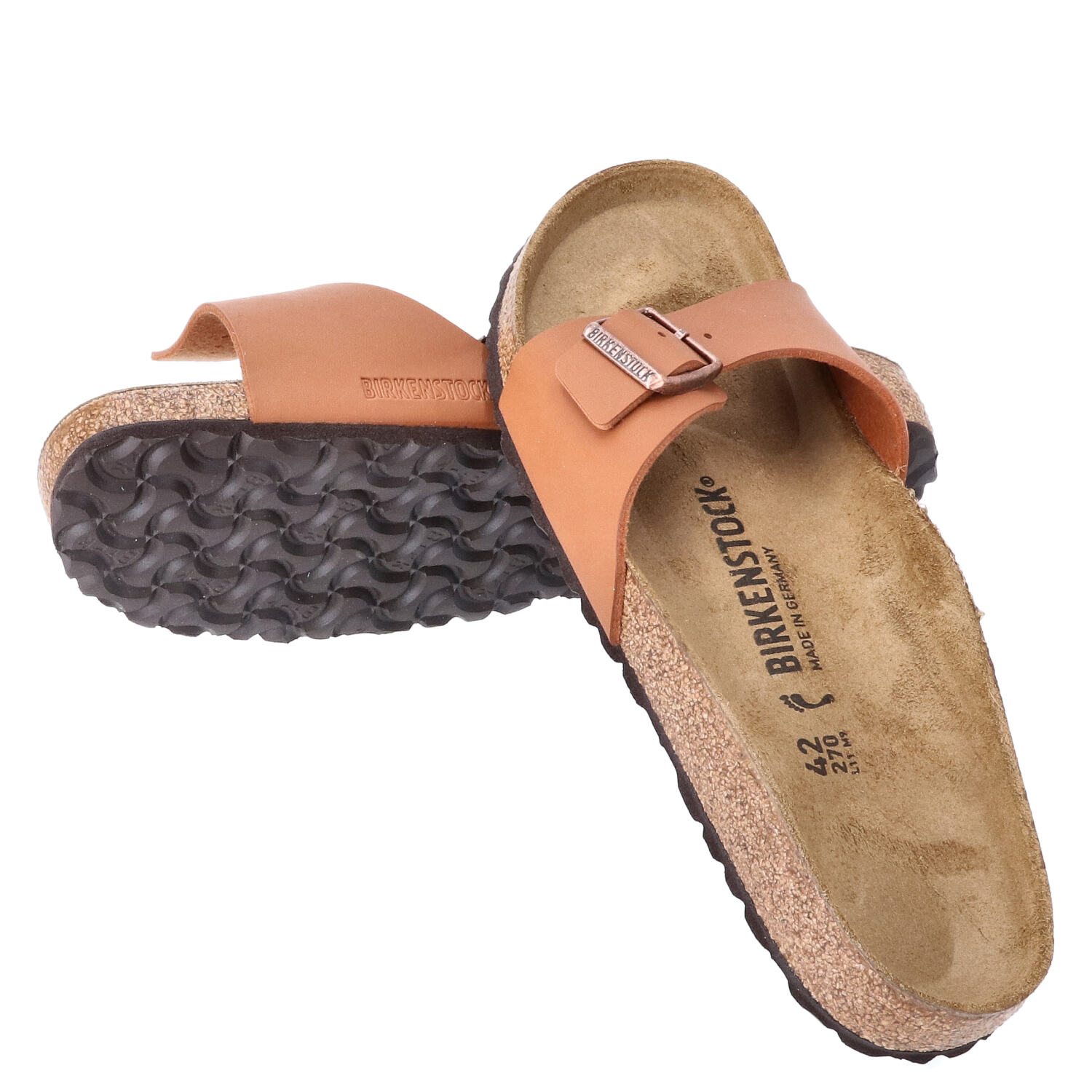 Birkenstock Sandalen Größe 42 Madrid BS Ginger Brown   Abbildung 1