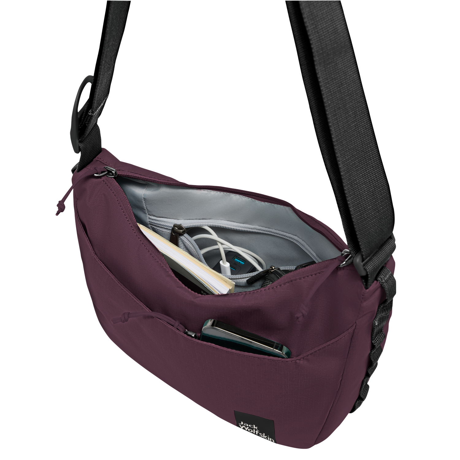 Jack Wolfskin Umhängetasche Rose amaranth Abbildung 5