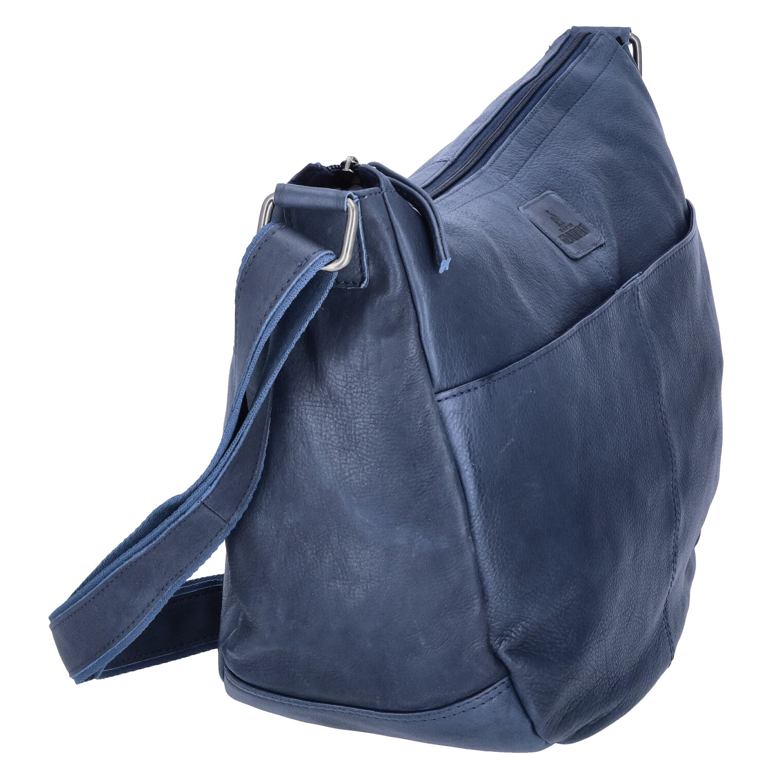 The Skandinavian Brand Leder Umhängetasche  Blue Abbildung 3