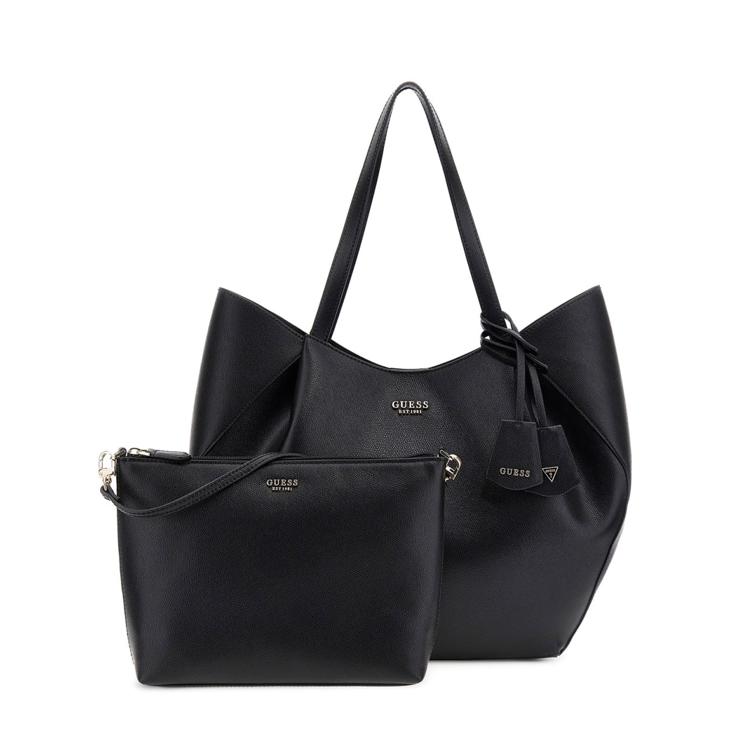 GUESS Shopper Handtasche 2 in 1 Amorette Black Abbildung 3
