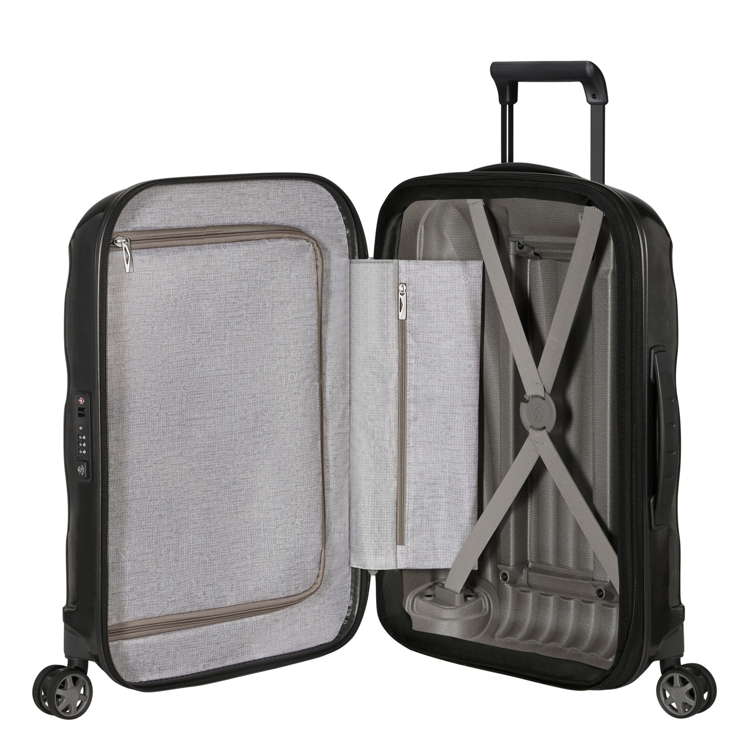 Samsonite Trolley mit 4 Rollen 55cm LENGTH 40CM C-Lite Black Abbildung 7