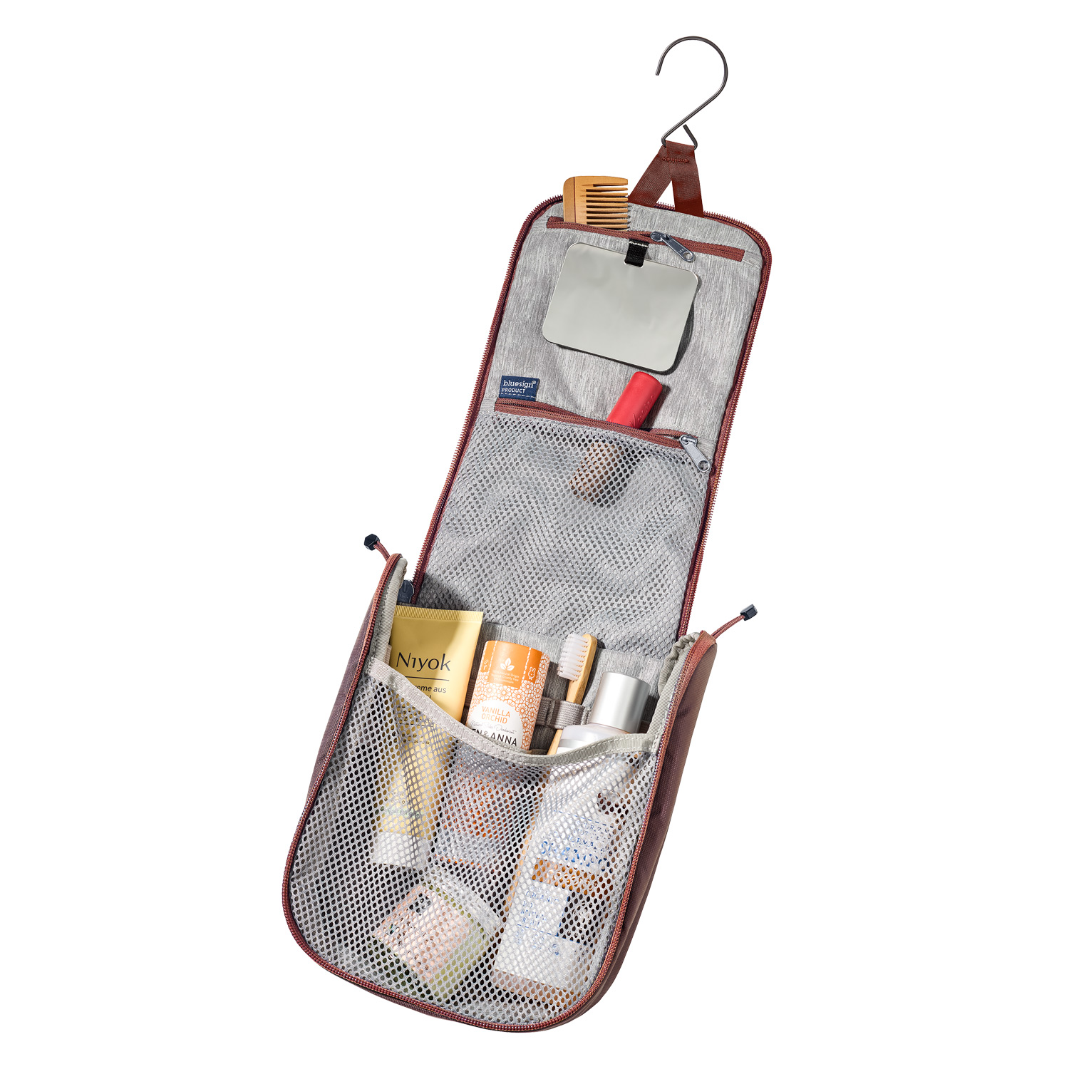 Deuter Reise Waschtasche Wash Center I caspia-raisin Abbildung 2