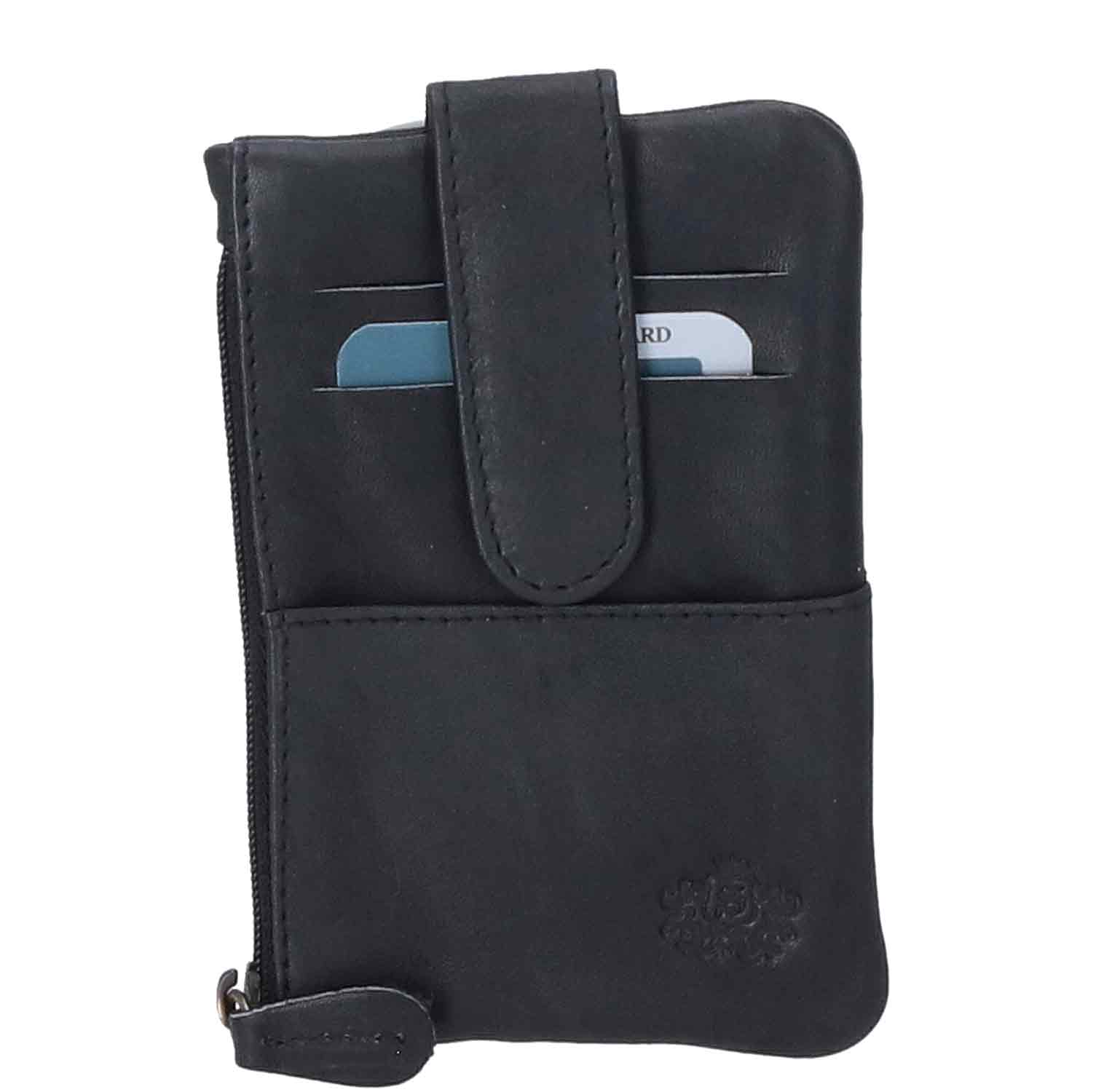 The Skandinavian Brand Cradit Card Holder Nappa  schwarz Abbildung 1