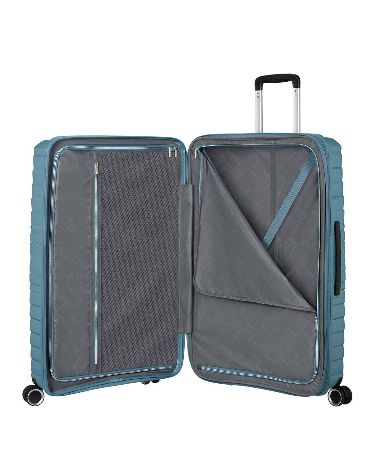 American Tourister Trolley mit 4 Rollen 78 cm Flytwist storm blue Abbildung 5