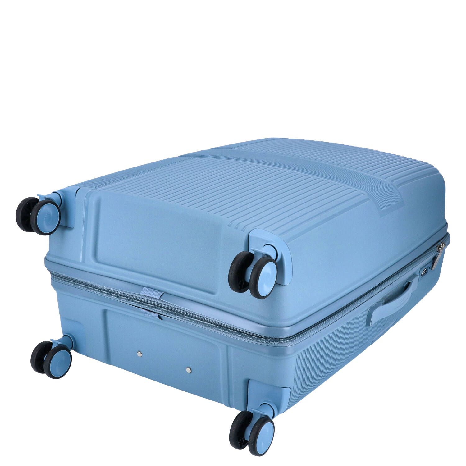 DYX 4 Rollen Koffer L 76 cm Rom blau Abbildung 7