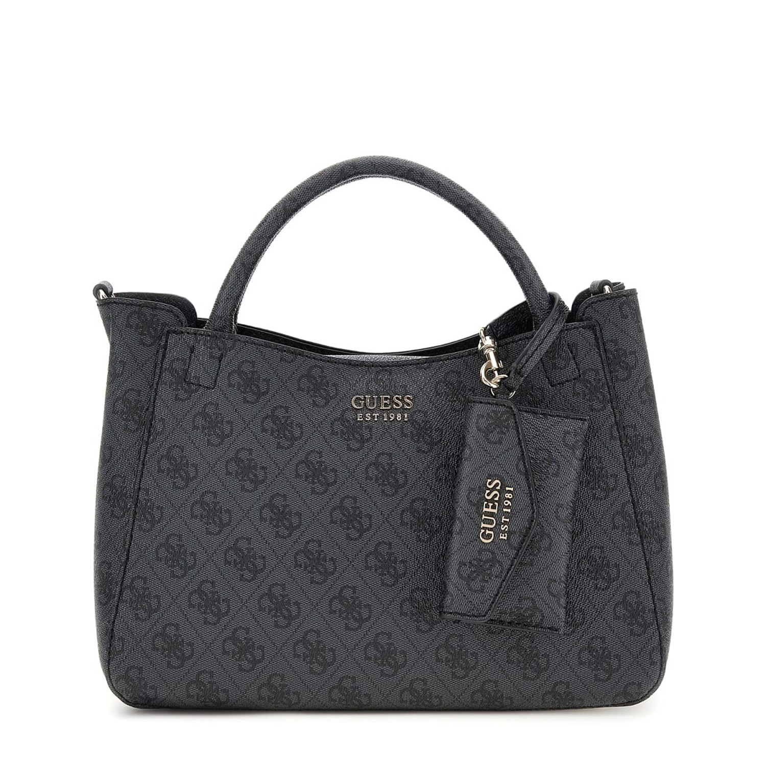 GUESS Handtasche Brenton Coal Logo