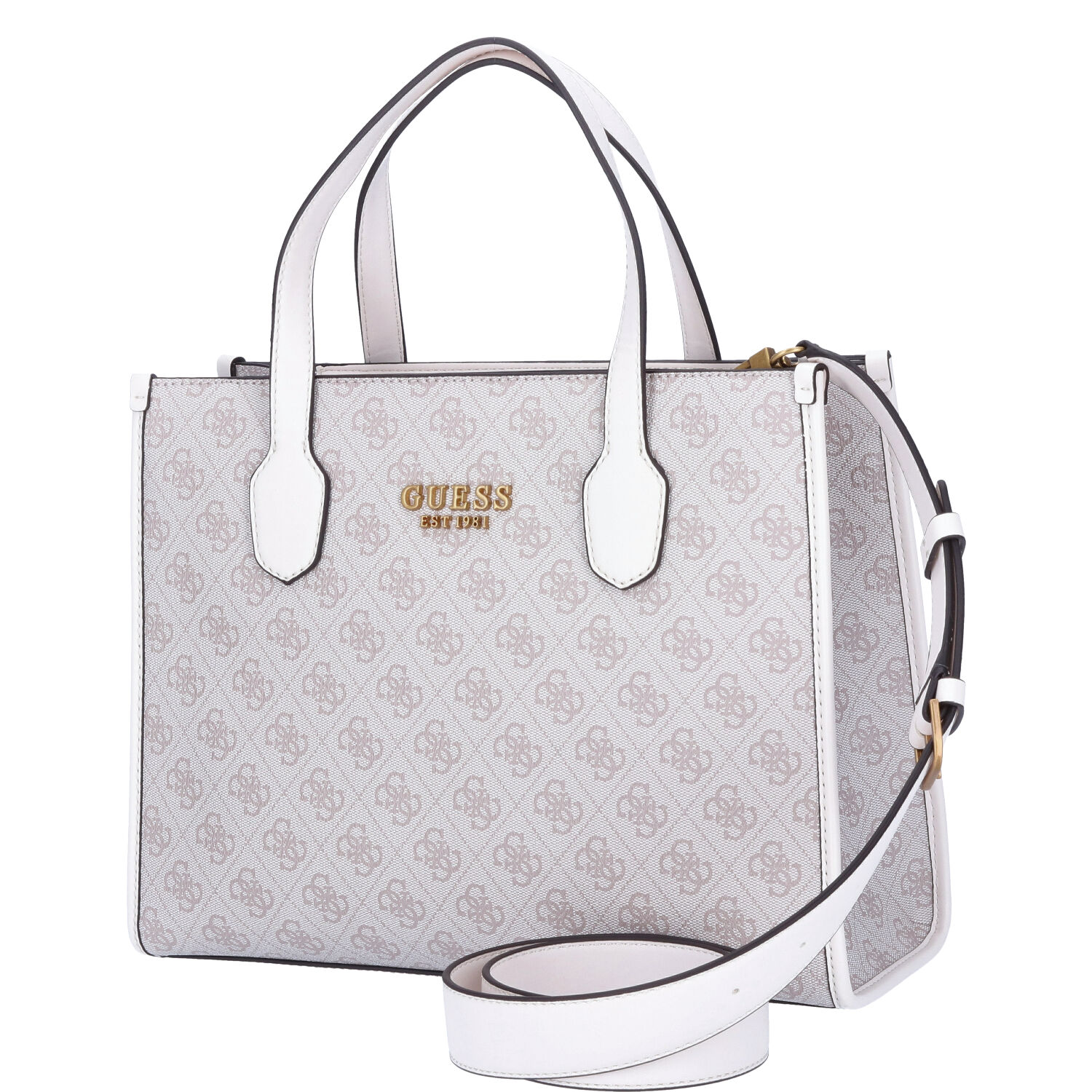 GUESS Damen Handtasche Silvana Dove Logo