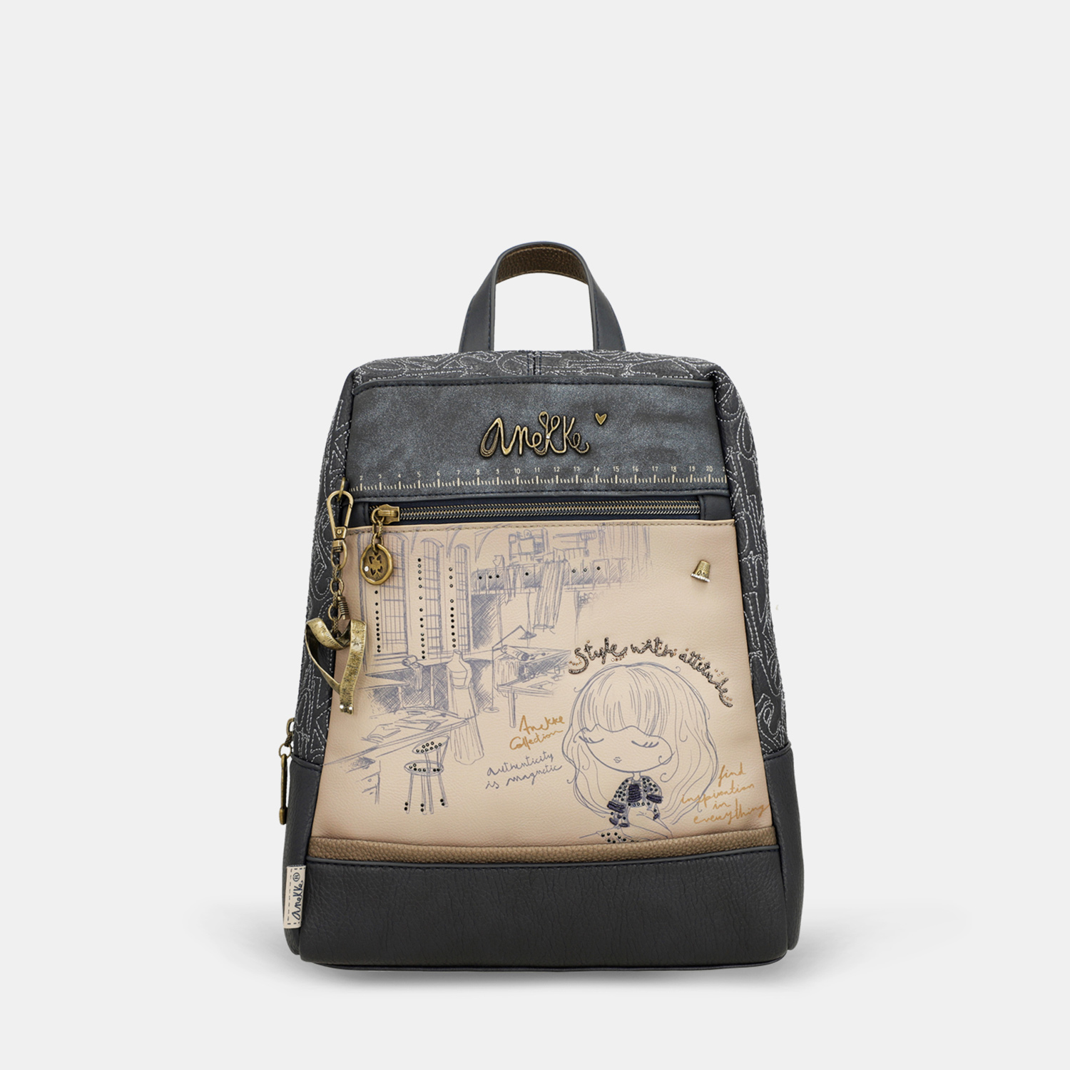 Anekke Damen Rucksack MADEMOISELLE multicolor Abbildung 1 Anekke Damen Rucksack MADEMOISELLE multicolor Abbildung 1