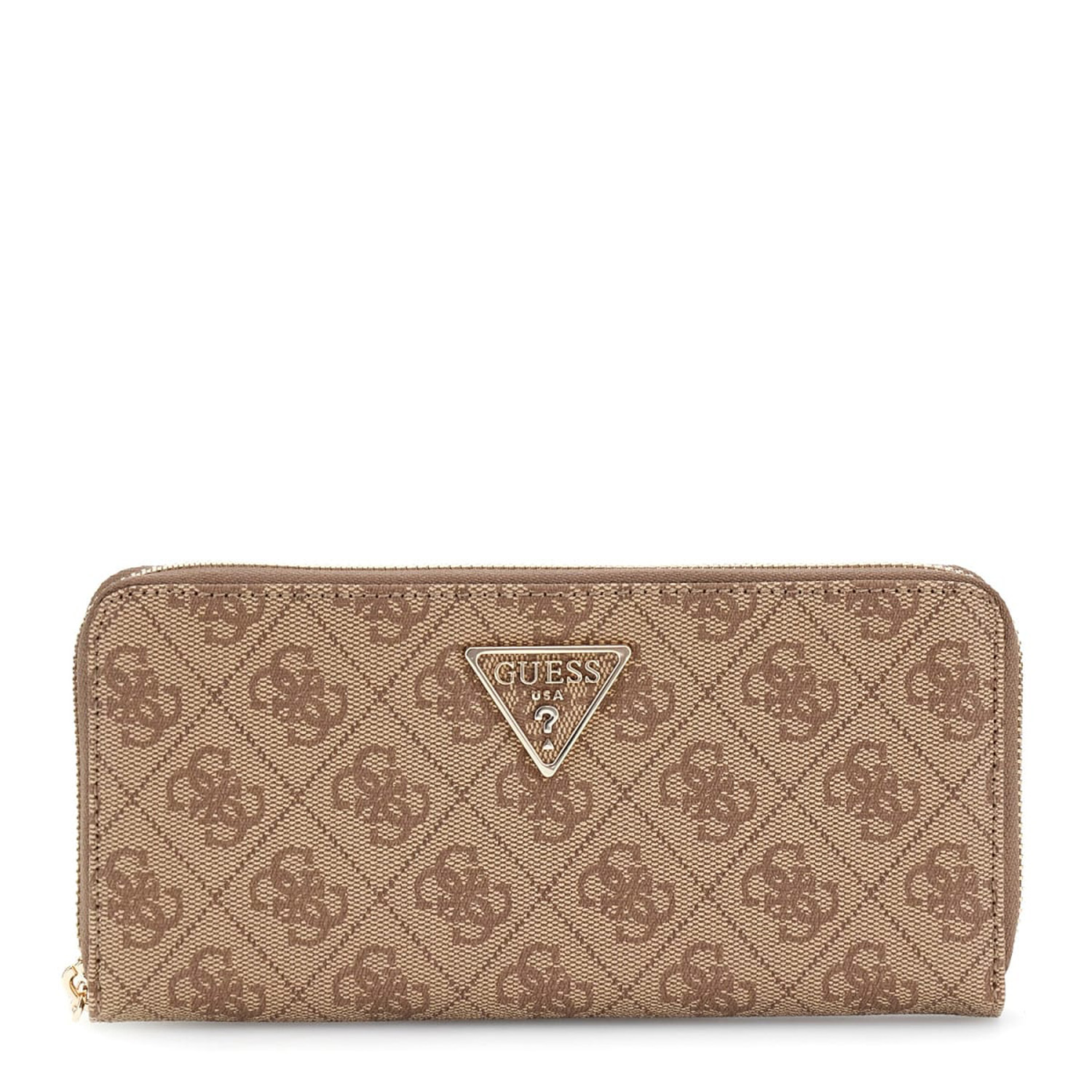 GUESS Damen Geldbörse Laurel II Latte Logo Abbildung 1