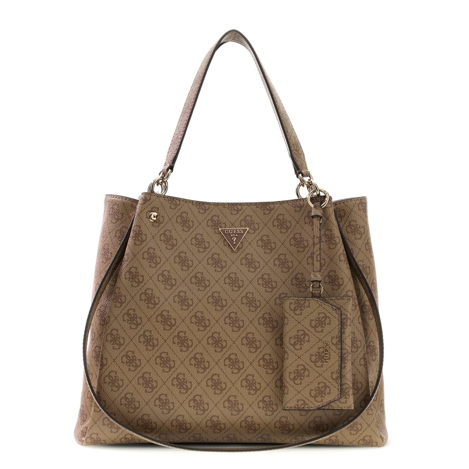 GUESS Shopper LORELLA LOGO GRLFRND TOTE Latte Logo Abbildung 1