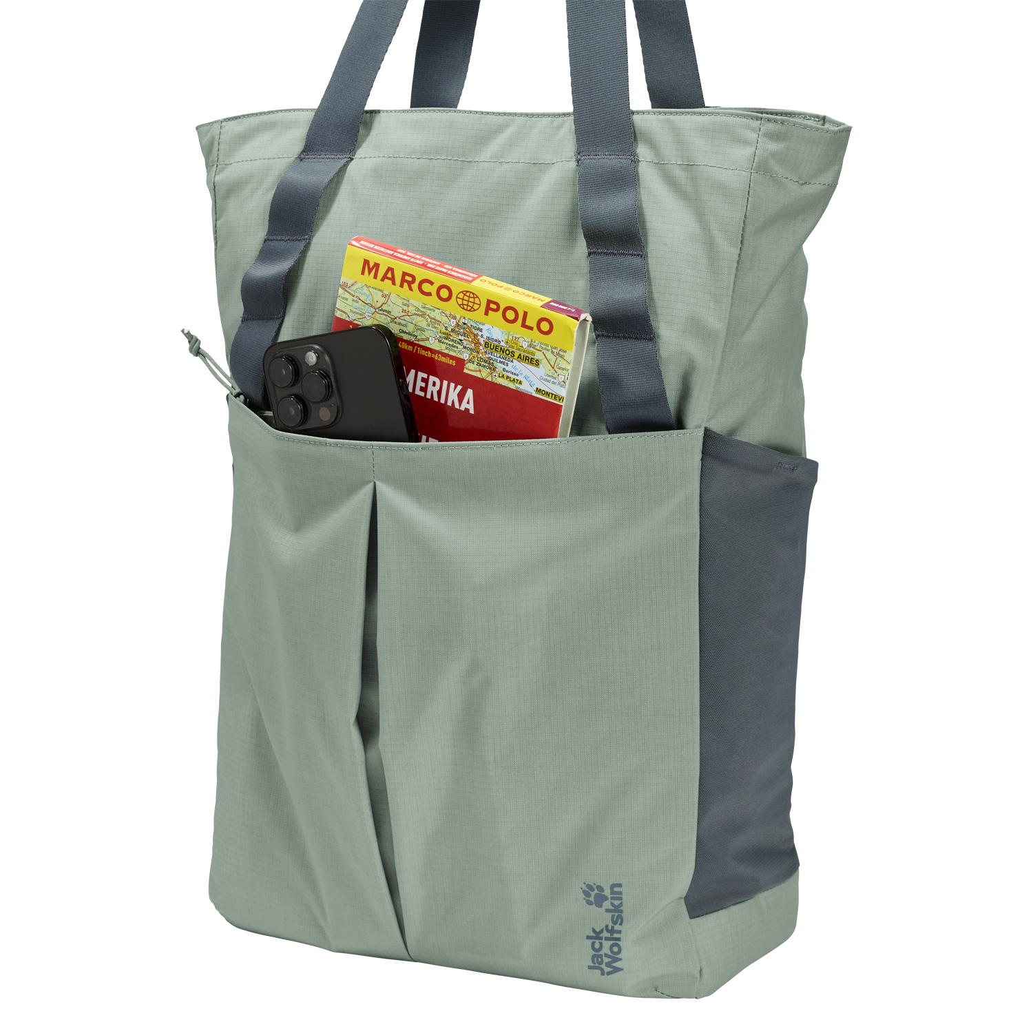 Jack Wolfskin Umhängetasche/Rucksack ZOYA 2in1 Green zinnia Abbildung 4