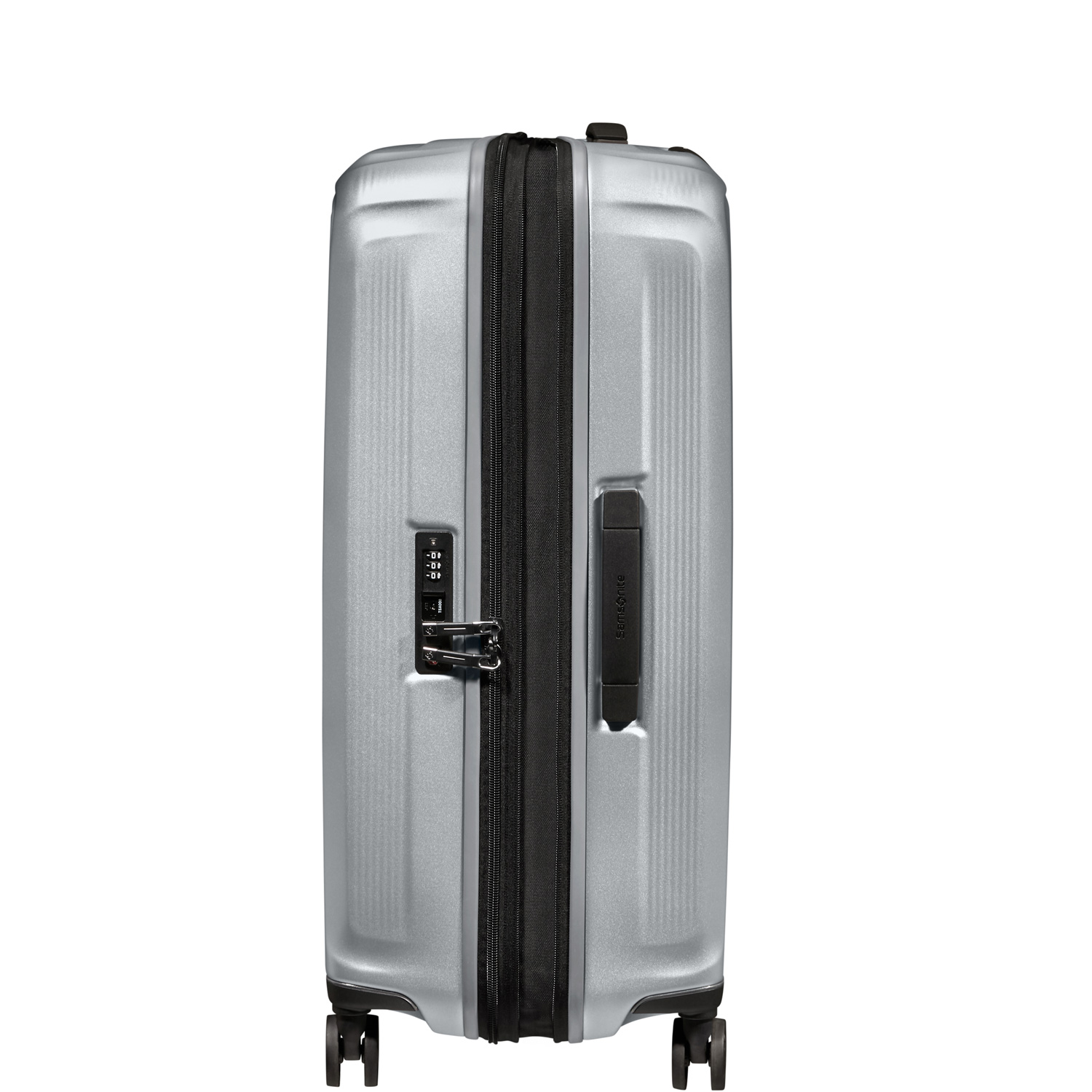 Samsonite Trolley mit 4 Rollen 69cm EXP. Nuon Matt Silver Abbildung 2