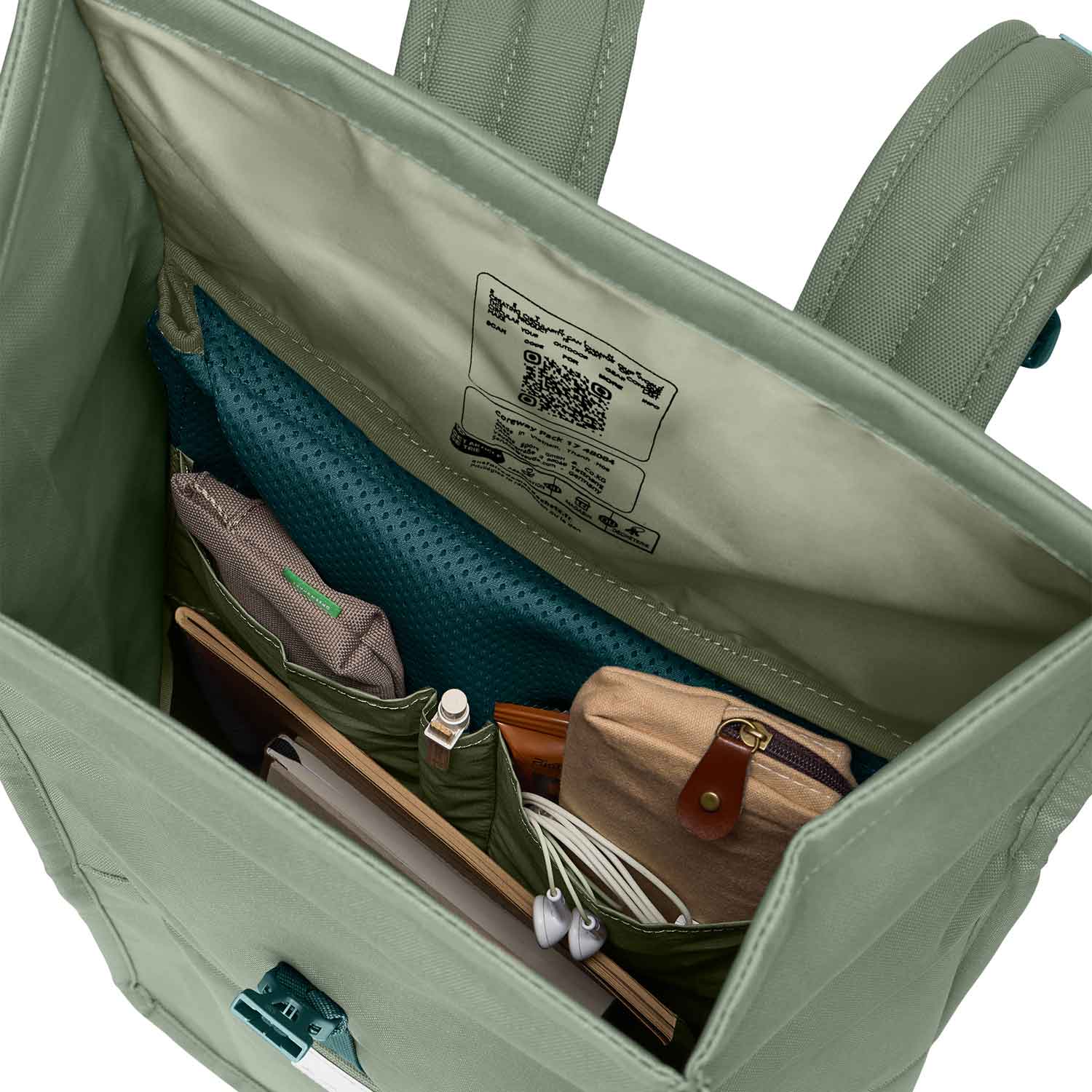 Vaude Rucksack Coreway Pack 20 agave Abbildung 6