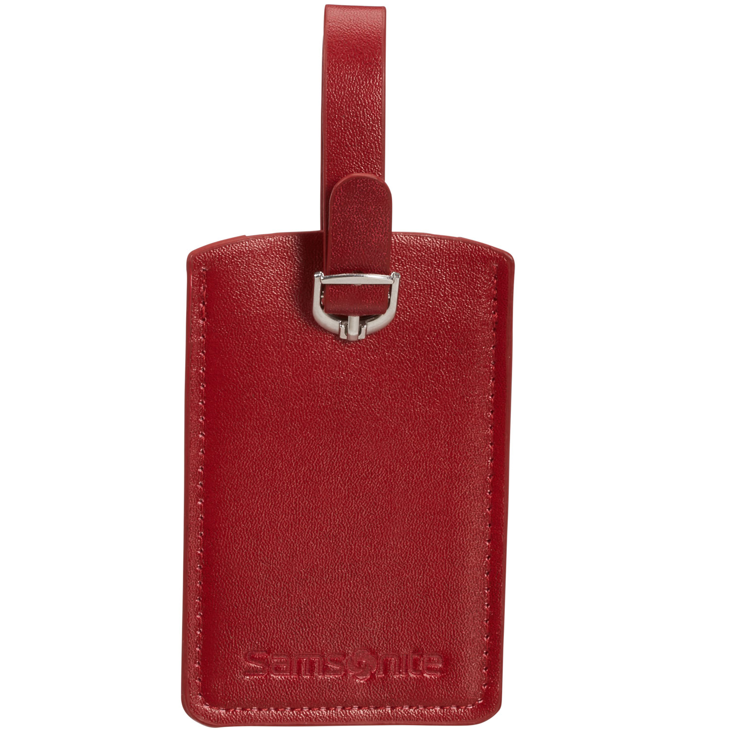 Samsonite Rectangle Luggage Tag X2 Red
