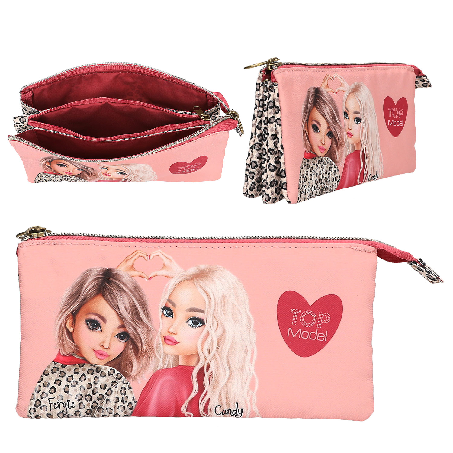 Depesche Fächerschlamper LEOHEART pink Abbildung 5