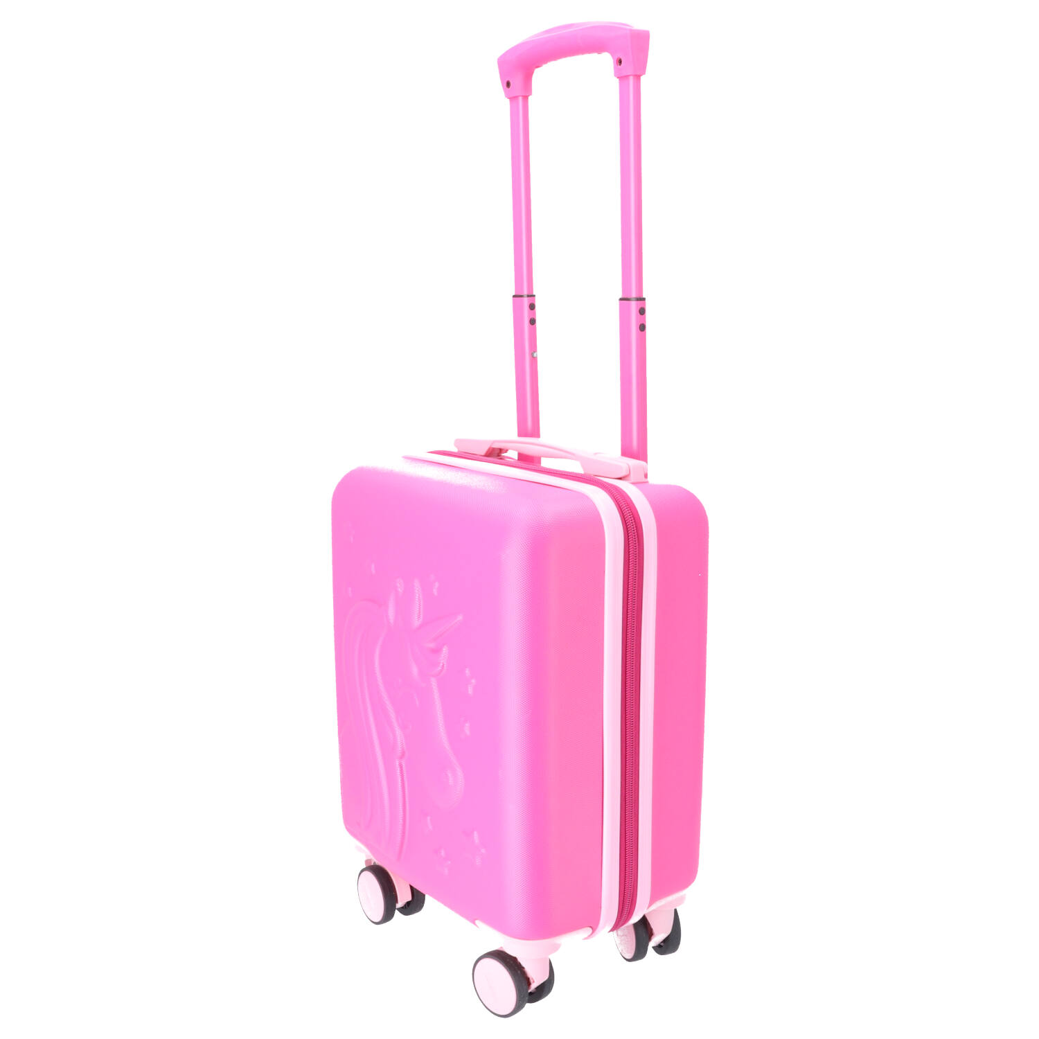 The TrueC Kinder Koffer Underseat Einhorn pink Abbildung 2