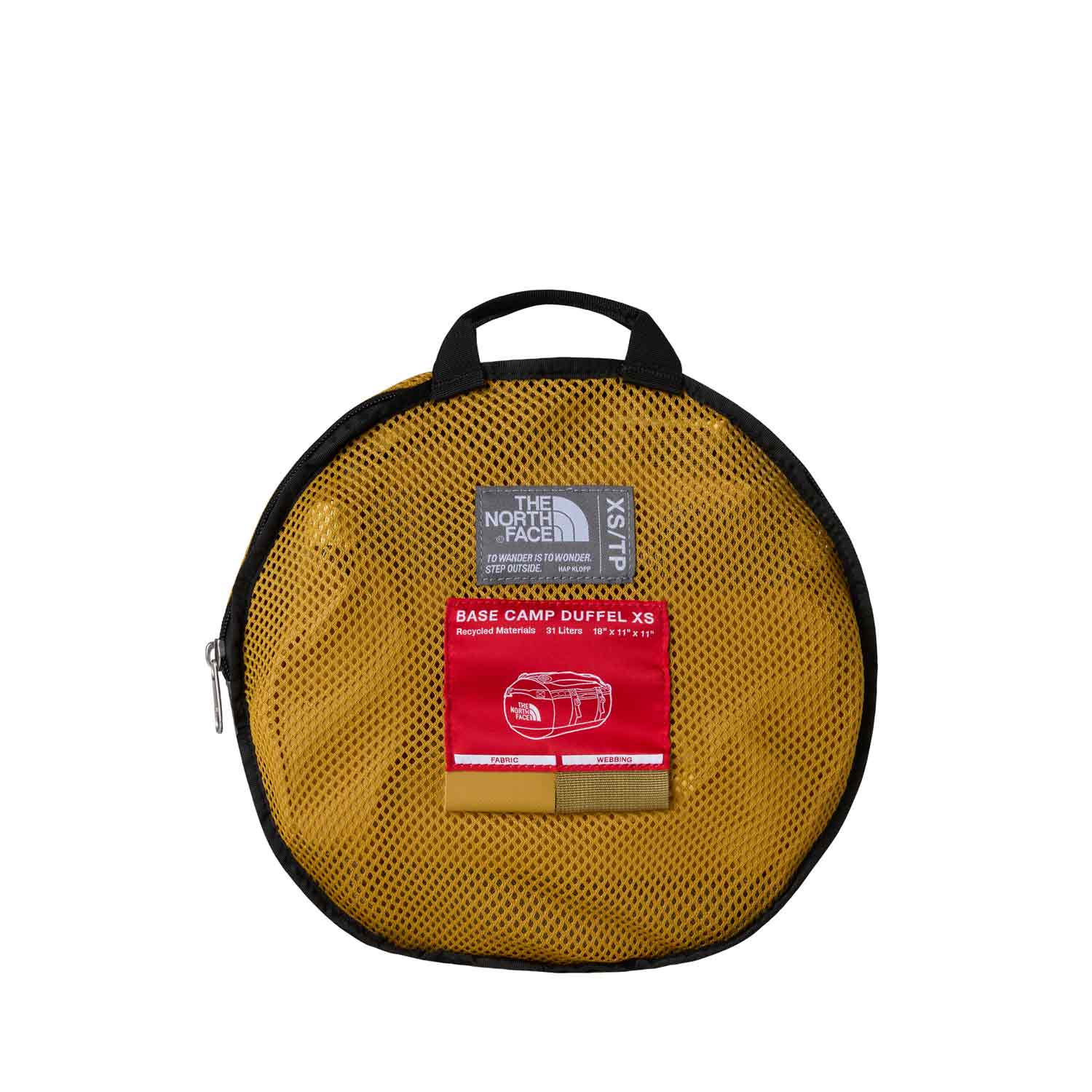 The North Face Reisetasche/Rucksack Base Camp Duffel XS Golden Tan/Cedar/Honeye Abbildung 3
