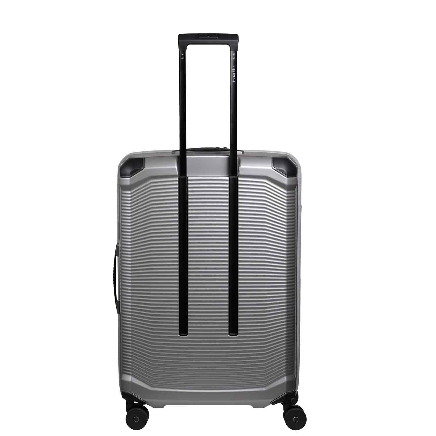 Travelite 4-Rad Trolley L MILLENNIUM silver Abbildung 2