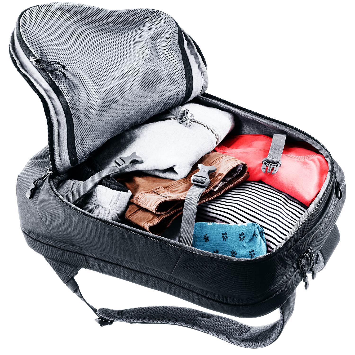 Deuter Rucksack Carry On 30 Black Abbildung 4