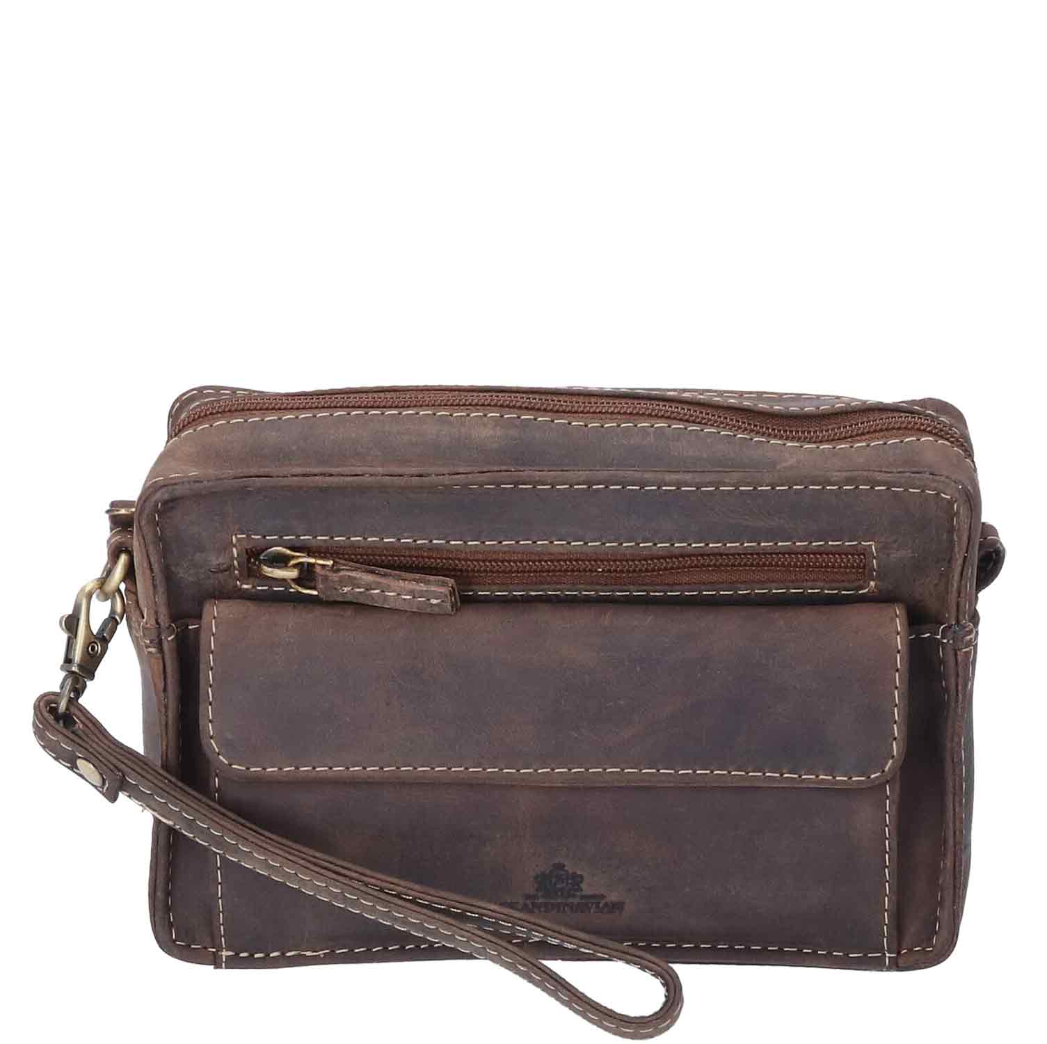 The Skandinavian Brand Herren Gelenktasche  tan Abbildung 1