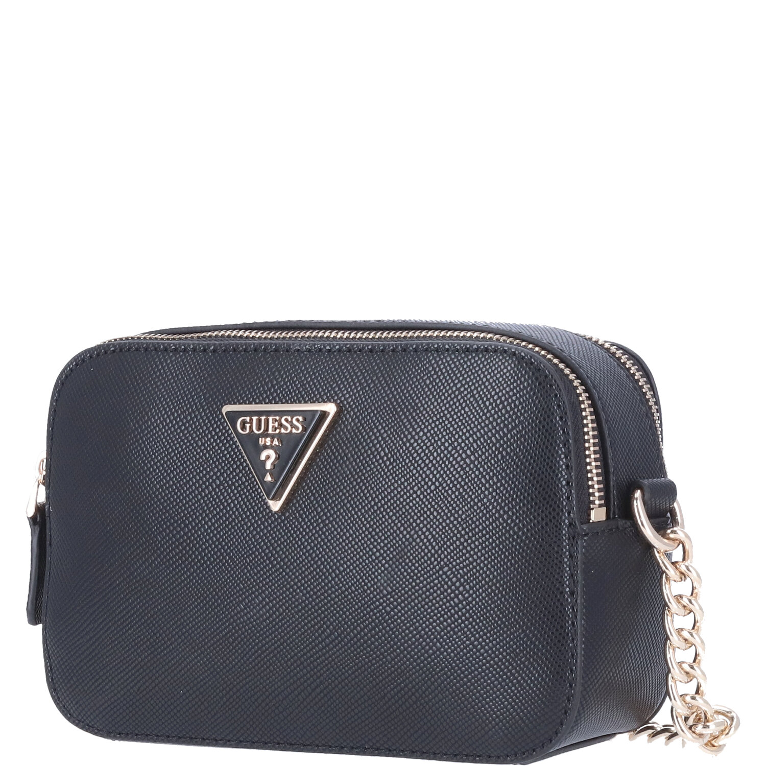GUESS Damen Schultertasche Noelle Black Abbildung 1