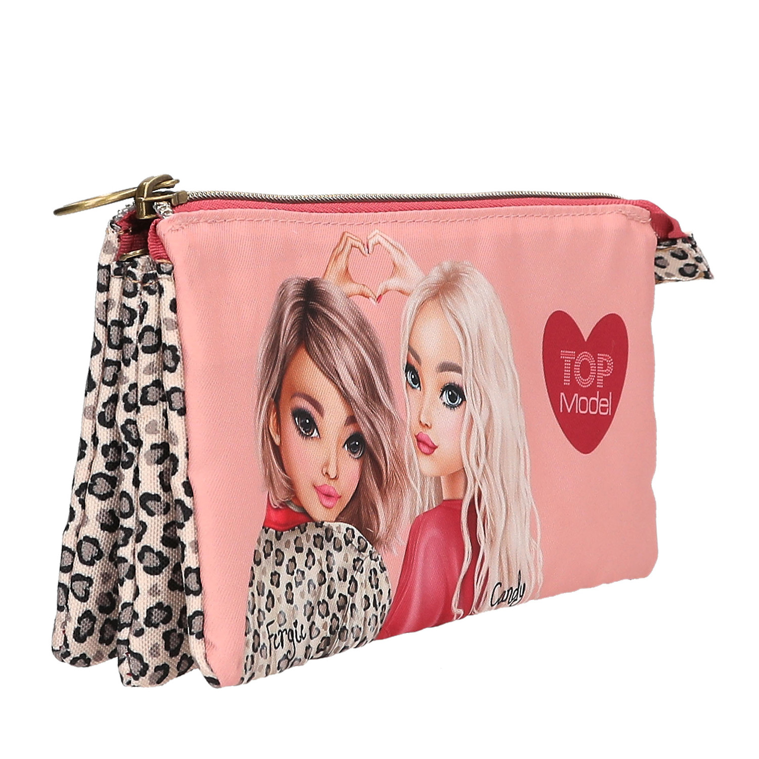 Depesche Fächerschlamper LEOHEART pink Abbildung 3