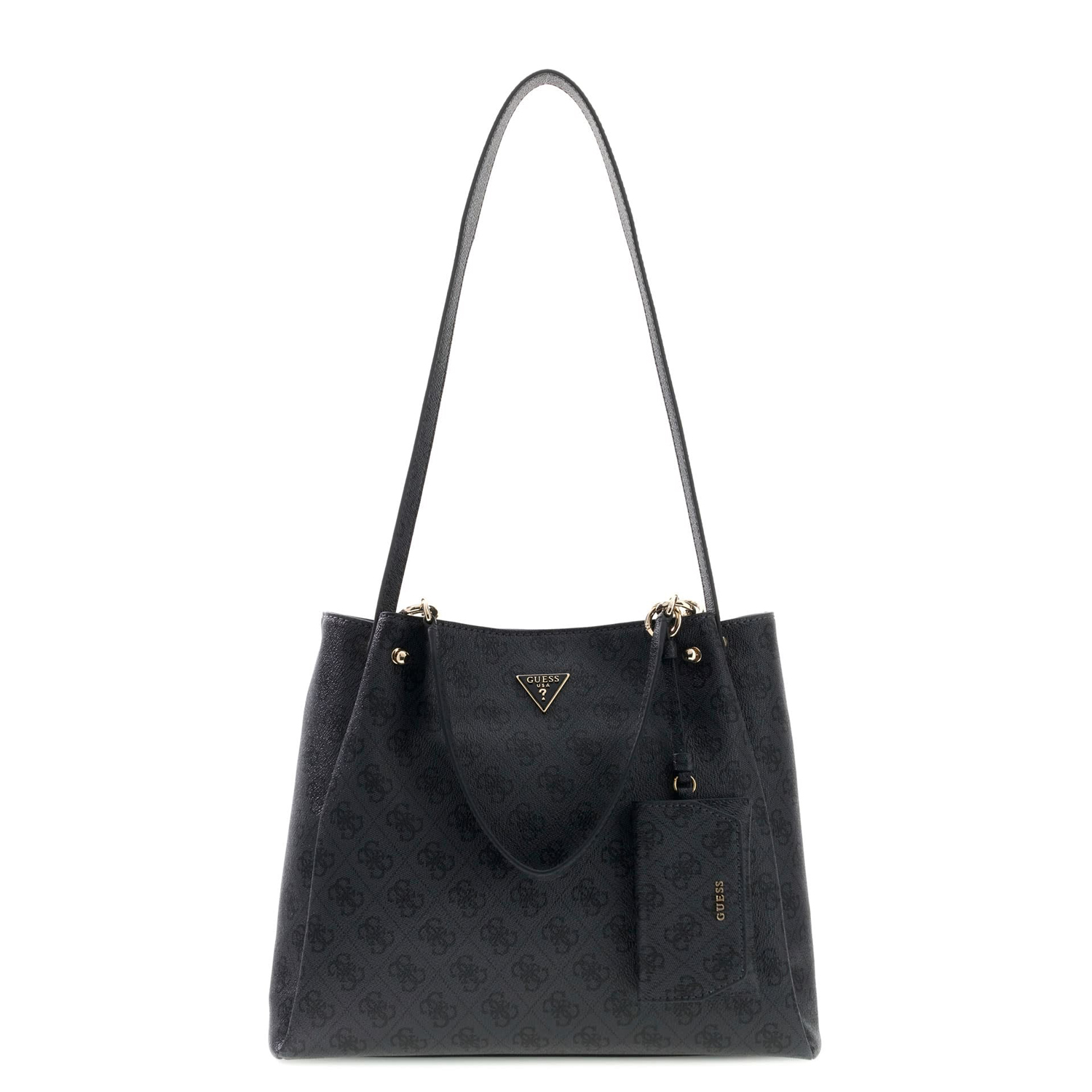 GUESS Shopper LORELLA LOGO GRLFRND TOTE Coal Logo Abbildung 5