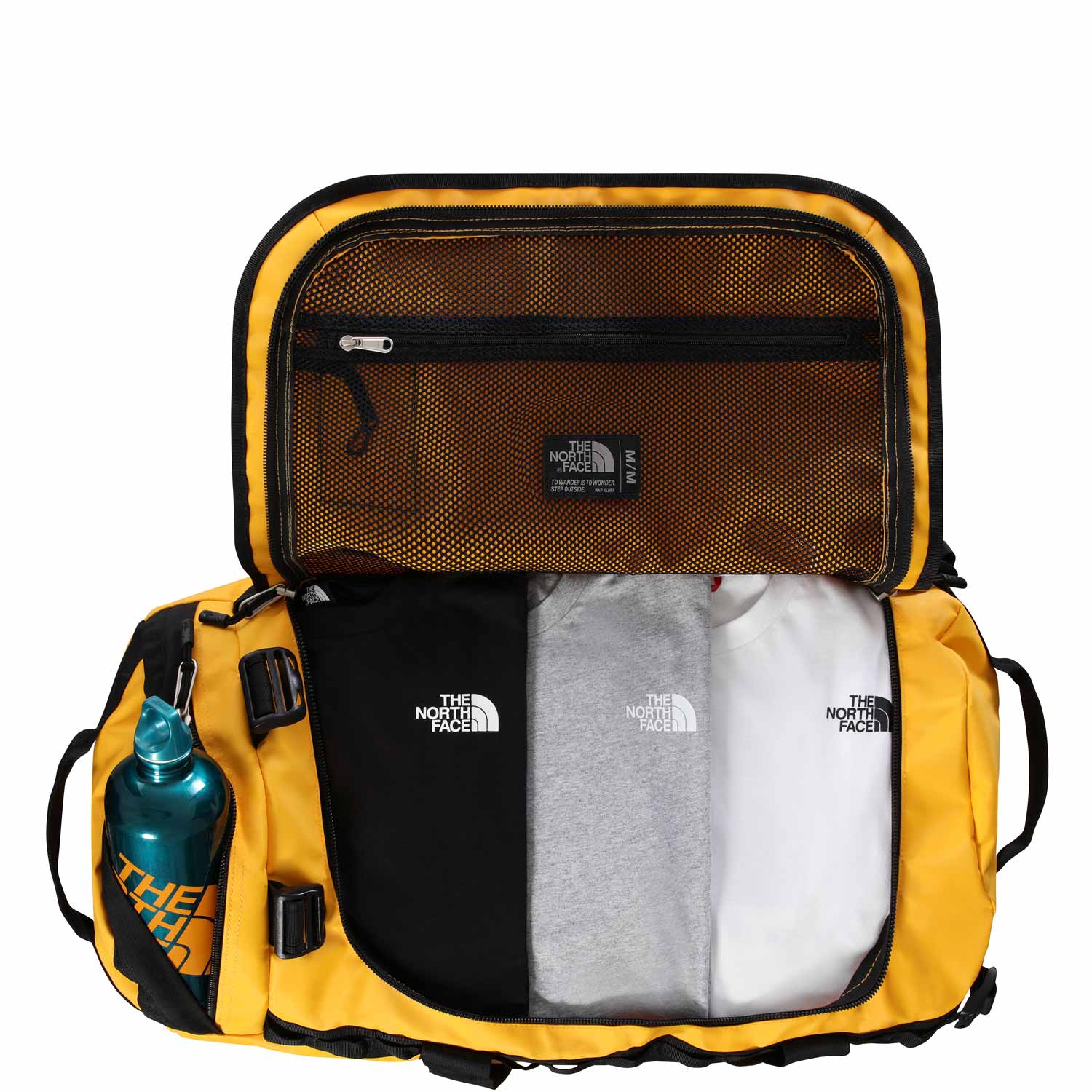 The North Face Reise/-Sporttasche Rucksack Base Camp Duffel M Summit Gold/Black Abbildung 3