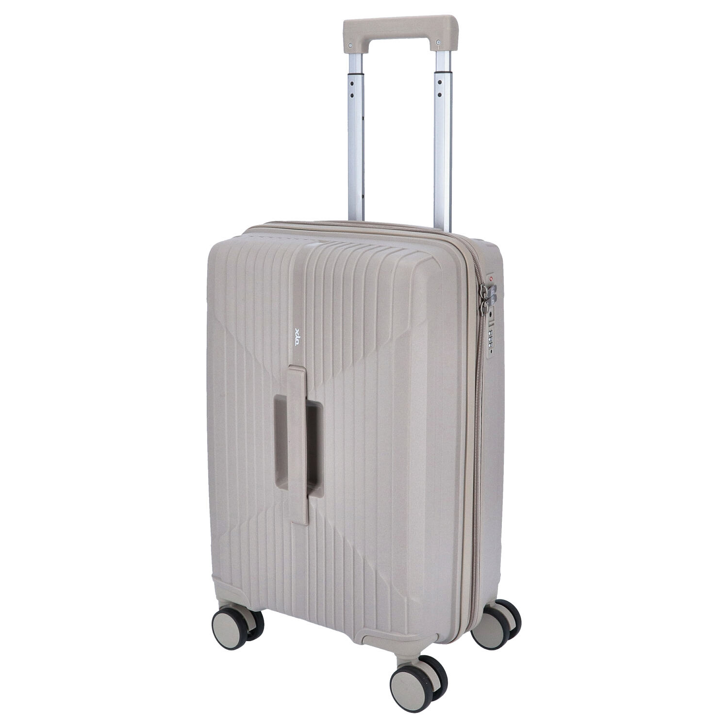 DYX 4 Rollen Trolley 3er Set S/M/L New York beige Abbildung 2