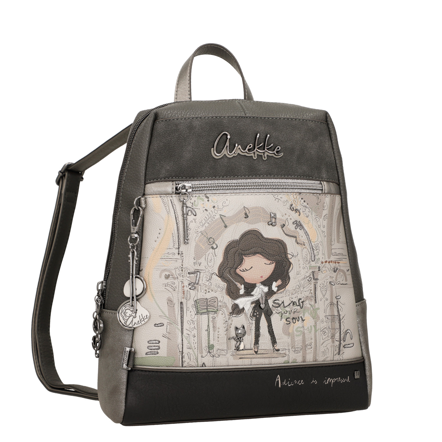 Anekke Damen Rucksack Mochila multicolor Abbildung 1