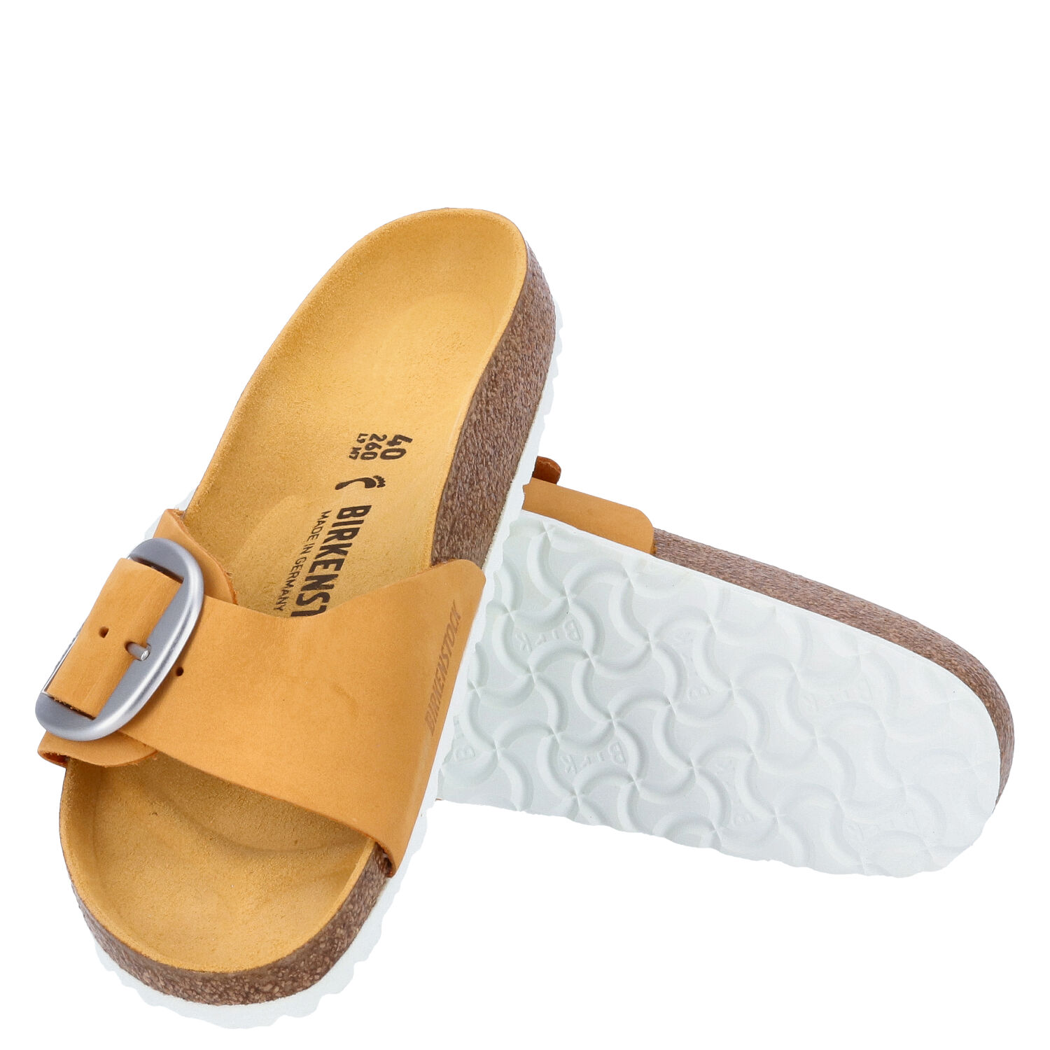 Birkenstock Sandalenn Größe 40 Madrid Big Buckle apricot  