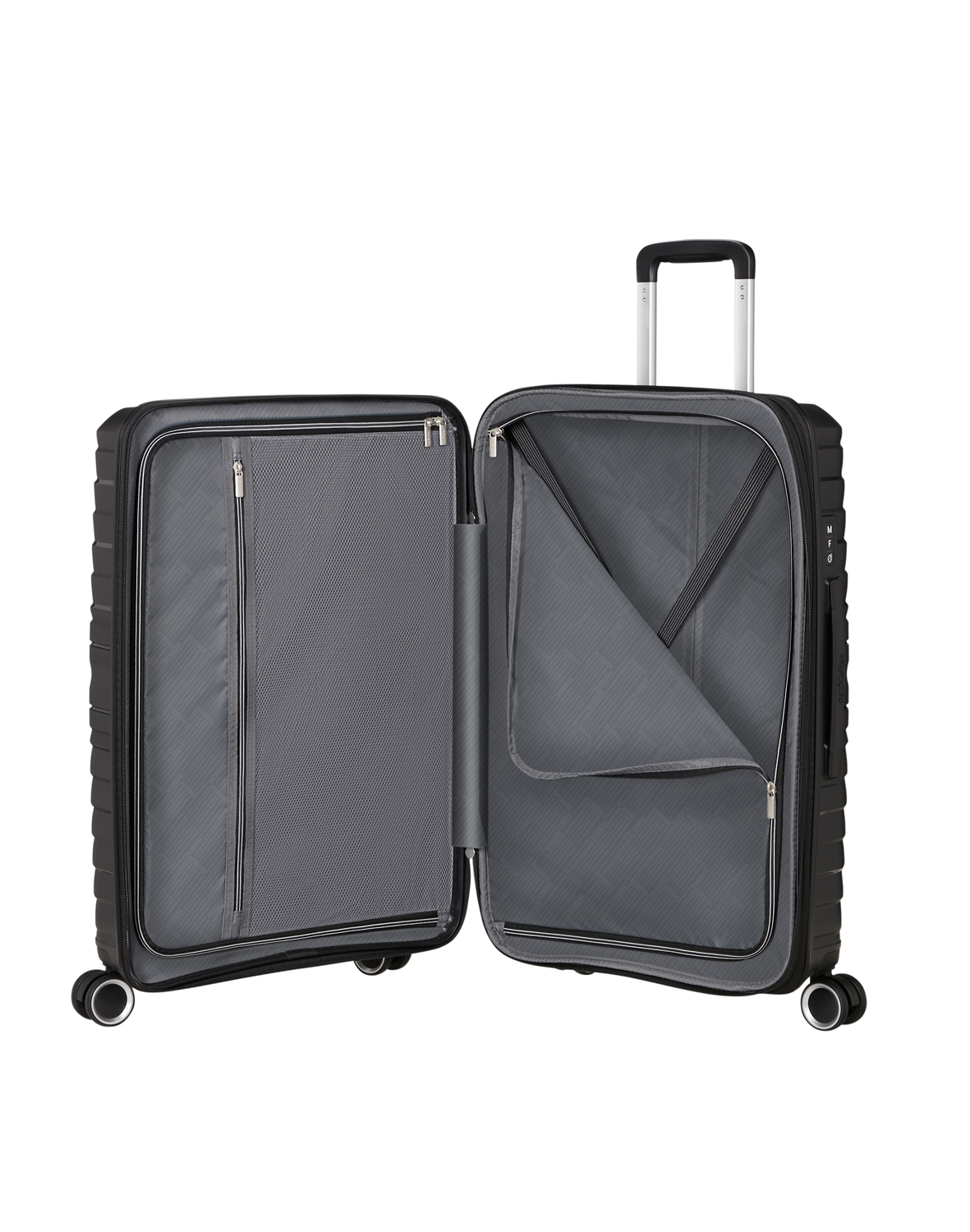 American Tourister Trolley mit 4 Rollen 67 cm Flytwist Shadow Black Abbildung 5