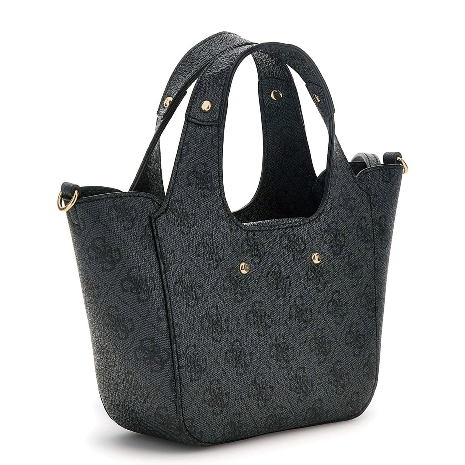 GUESS Handtasche Calista Coal Logo Abbildung 3