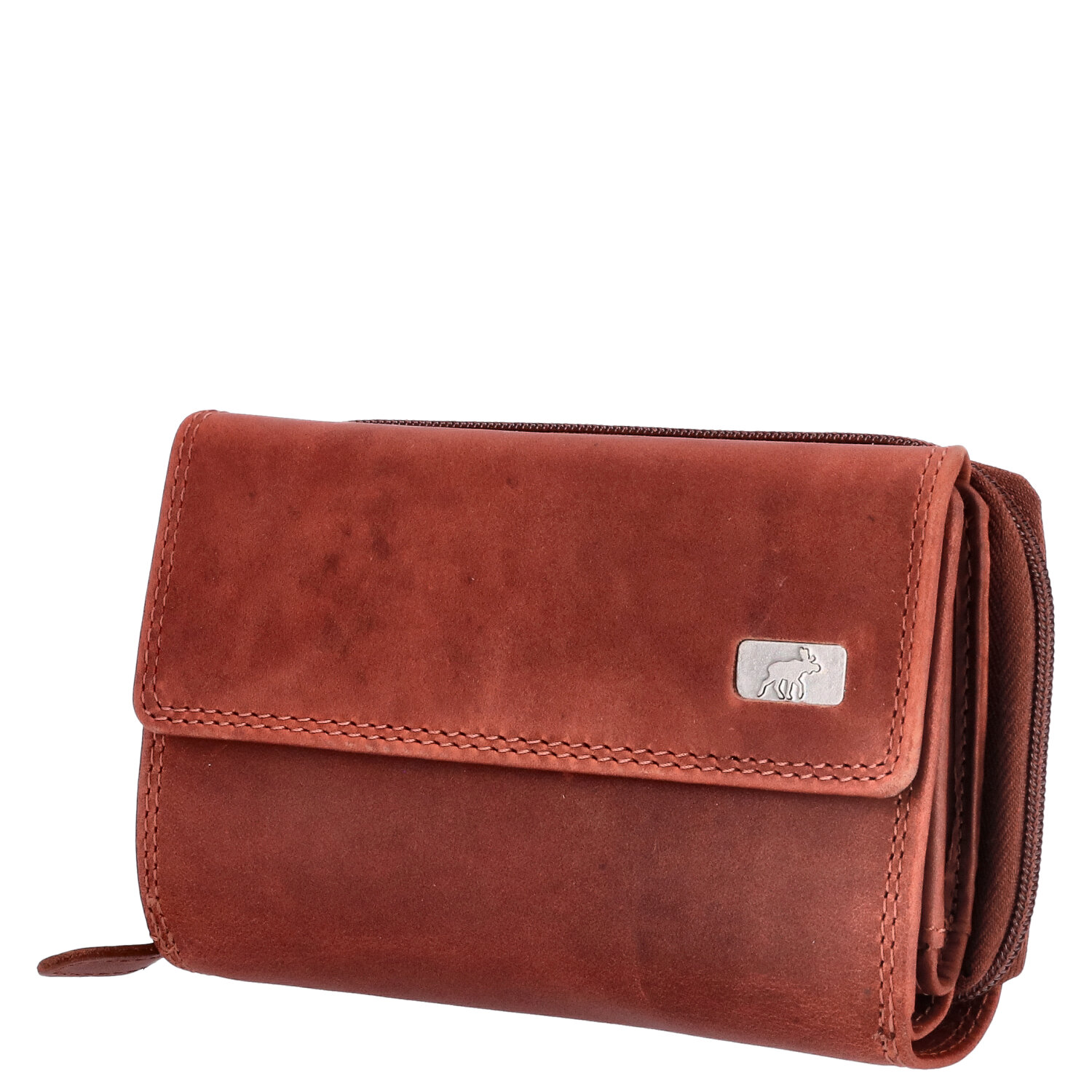 The Skandinavian Brand Leder Geldbörse  Cognac