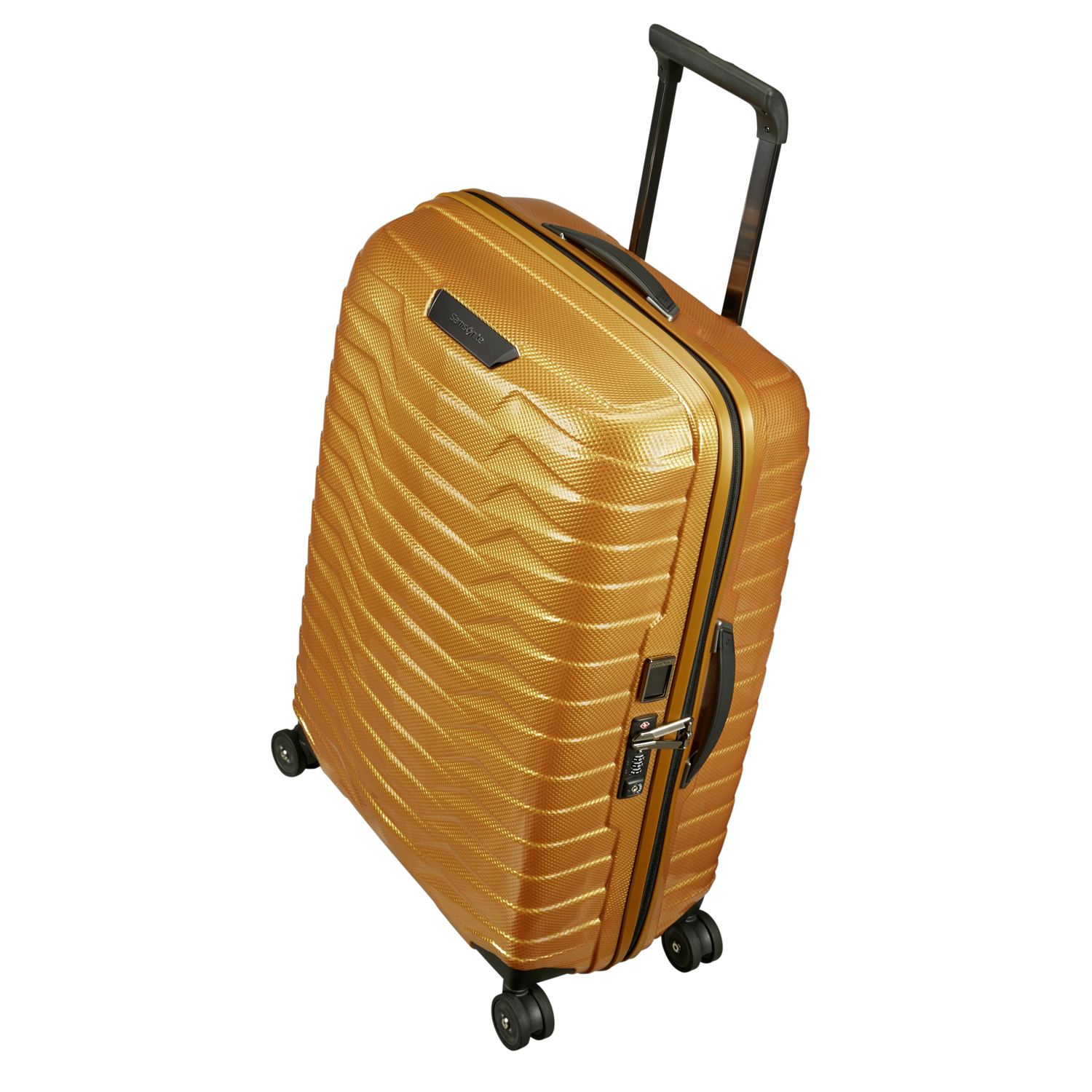 Samsonite Trolley mit 4 Rollen 69cm Proxis honey Gold Abbildung 3