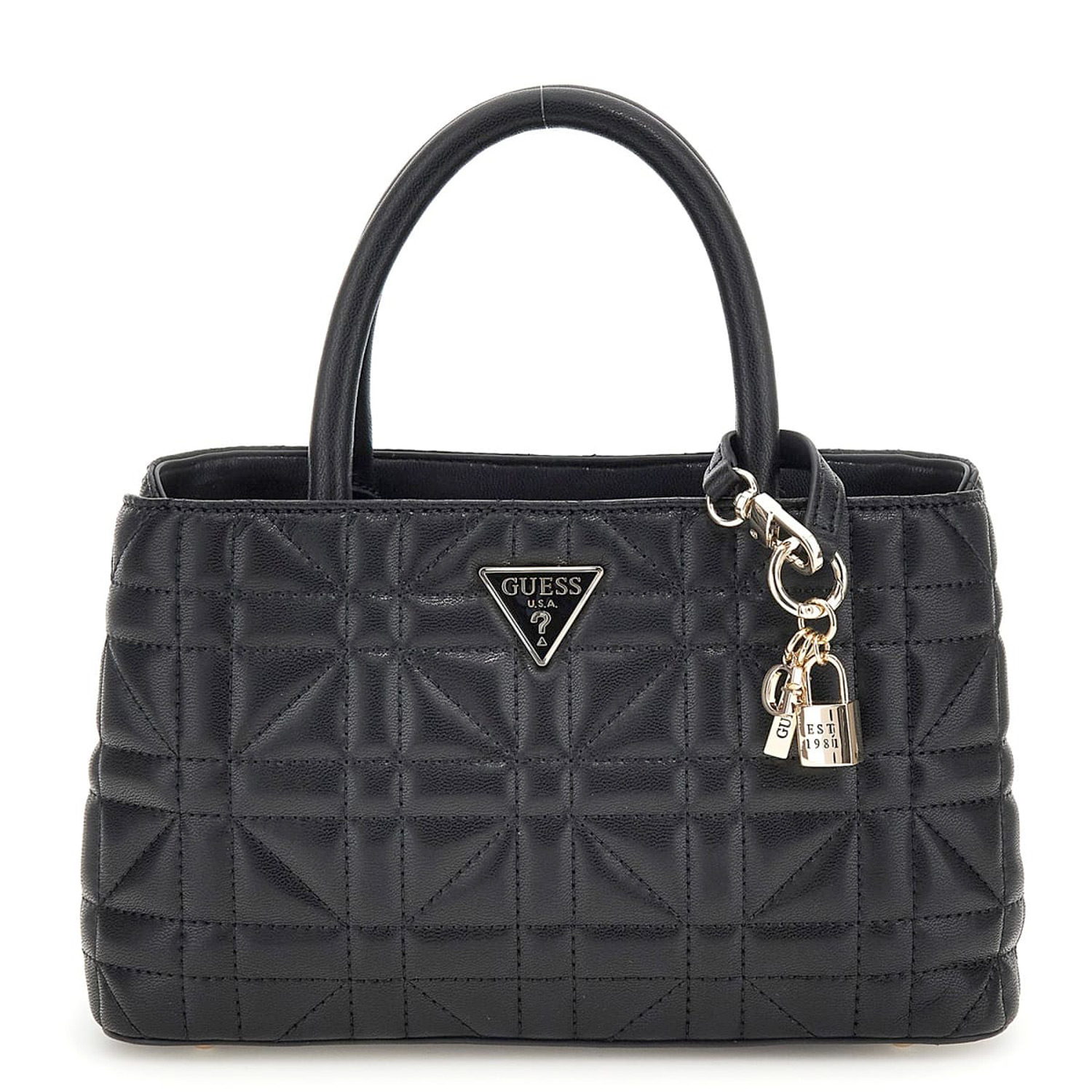 GUESS Handtasche Edita Black
