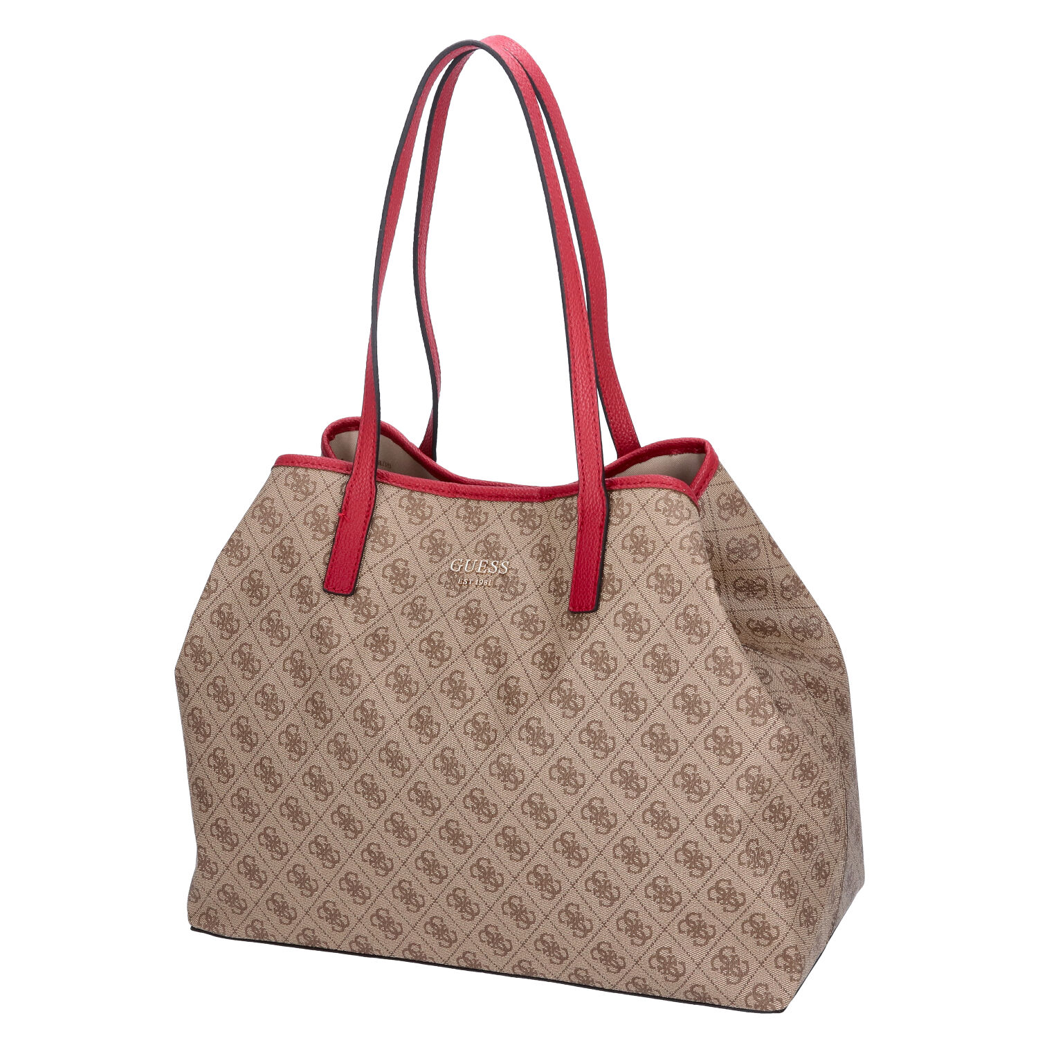 GUESS Damen Shopper Vikky II Large Brown