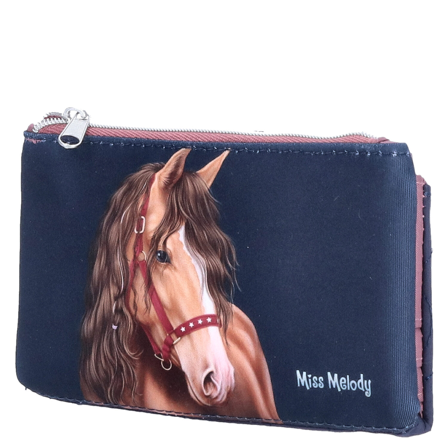 Depesche Portemonnaie mit Herzsteppung Miss Melody GLITTER HORSE 69-navy Abbildung 1 Depesche Portemonnaie mit Herzsteppung Miss Melody GLITTER HORSE 69-navy Abbildung 1