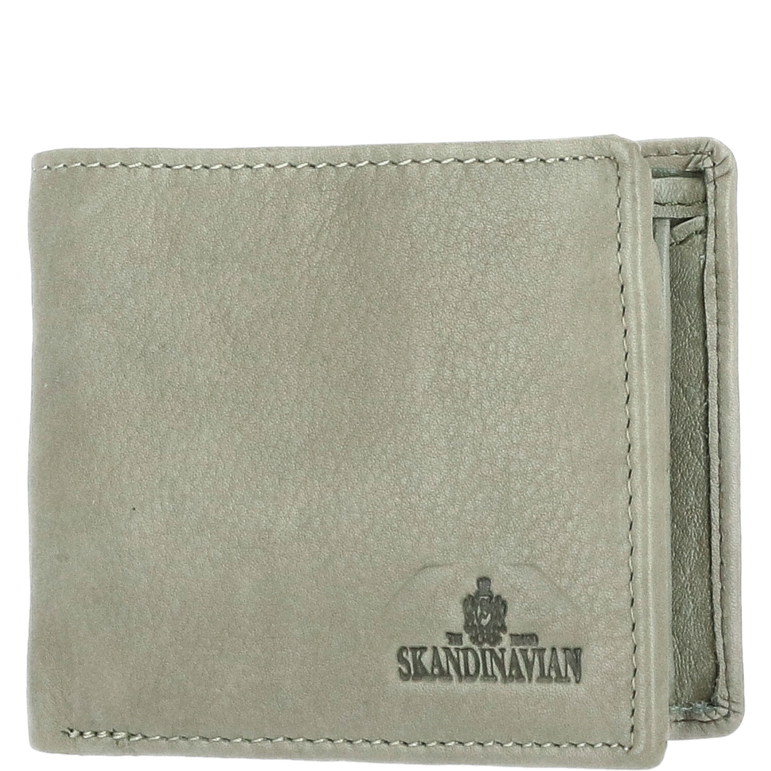 The Skandinavian Brand Leder Geldbörse Querformat  mint