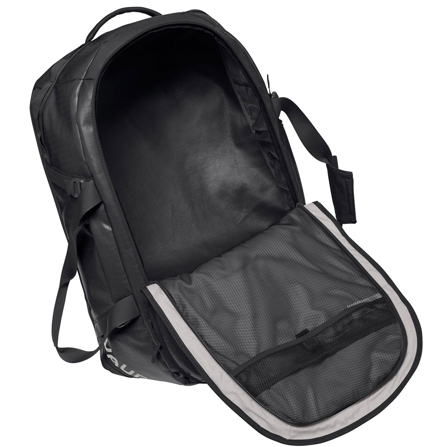 Vaude Reisetasche/Rucksack CityDuffel 65 Black Abbildung 3