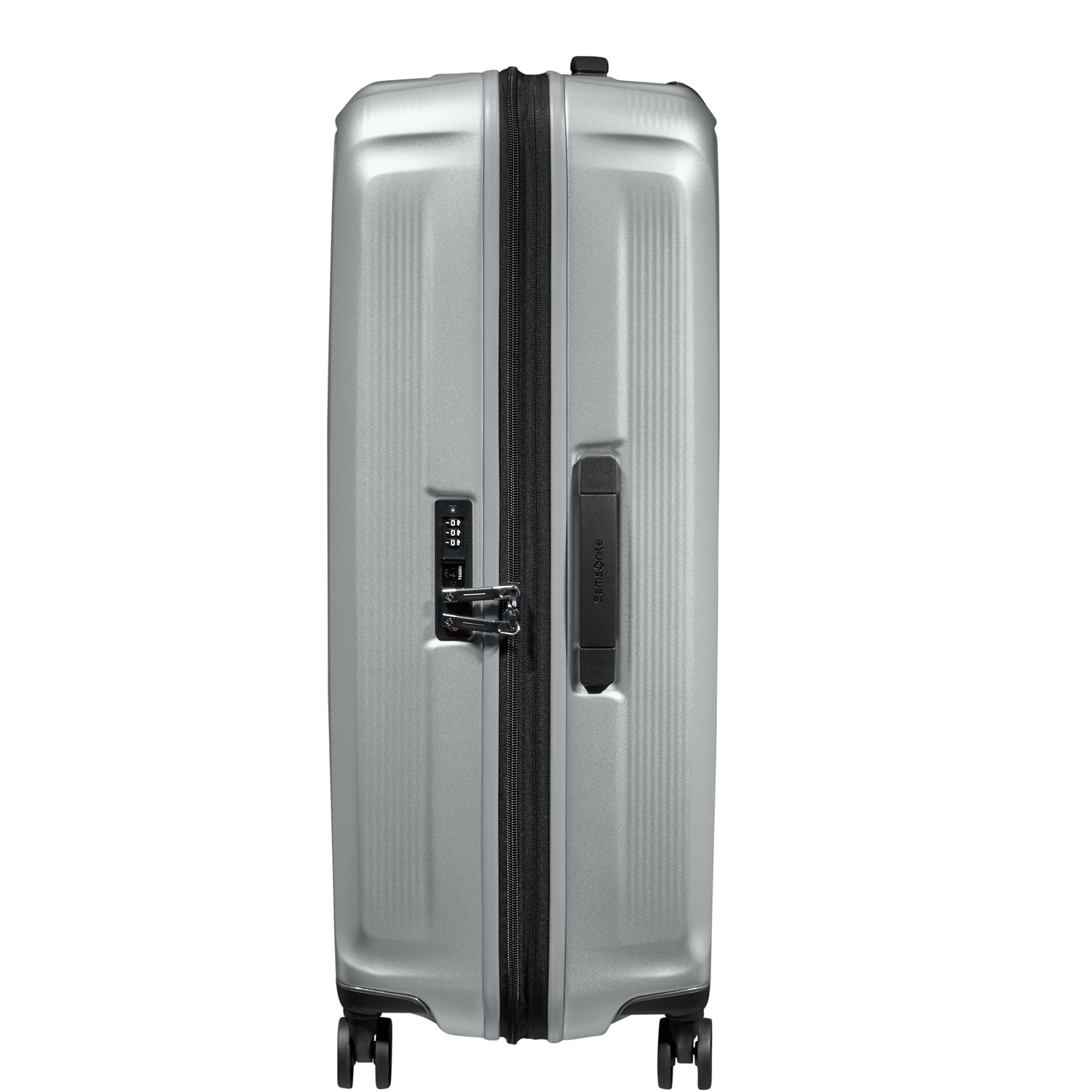 Samsonite Trolley mit 4 Rollen 75cm EXP. Nuon Matt Silver Abbildung 3