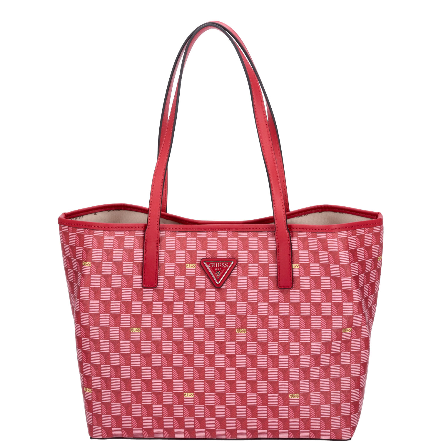 GUESS Damen Shopper Vikky Cherry Logo Abbildung 3