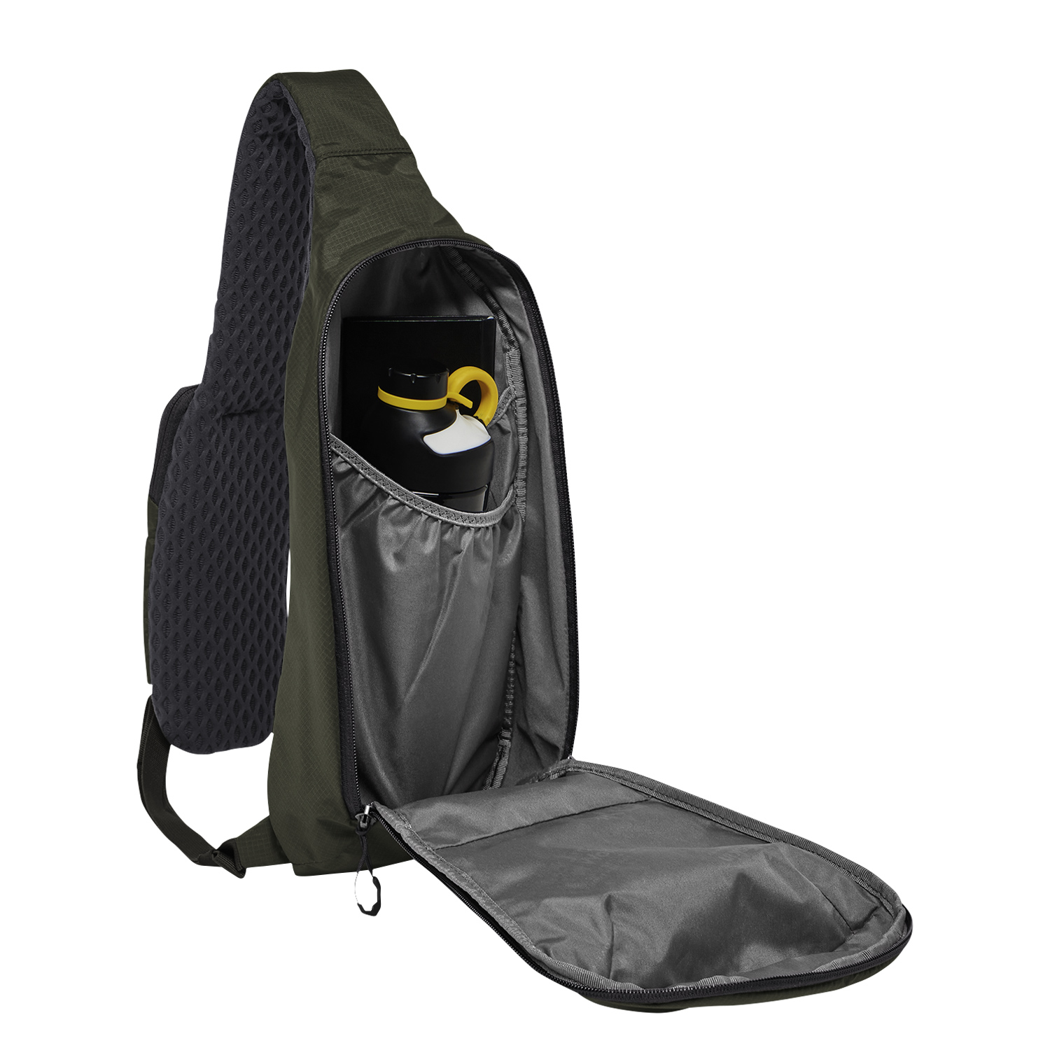Jack Wolfskin Bodybag Rucksack Cyrox Sling rich olive Abbildung 4