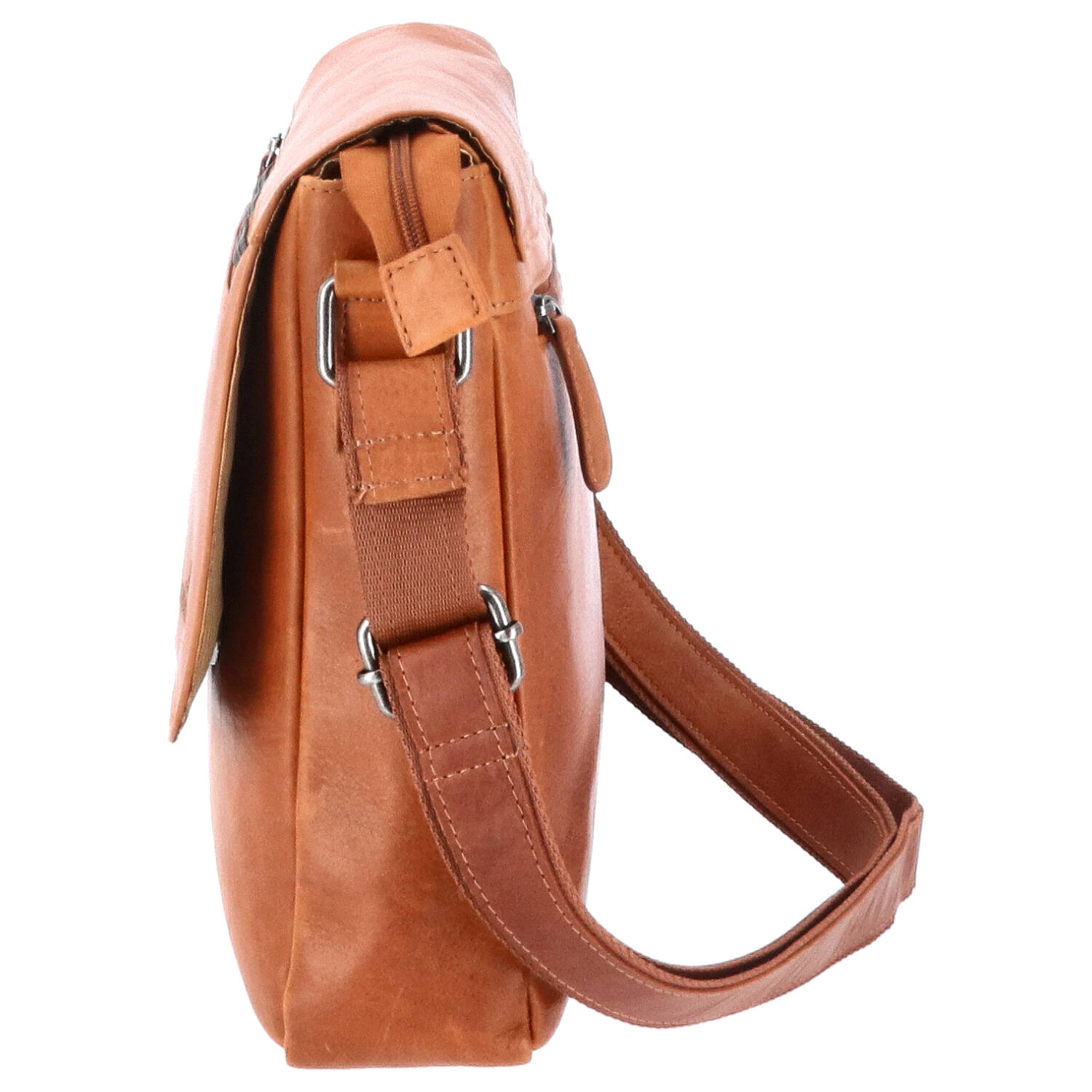 The Skandinavian Brand Leder Umhängetasche - Cognac Abbildung 4