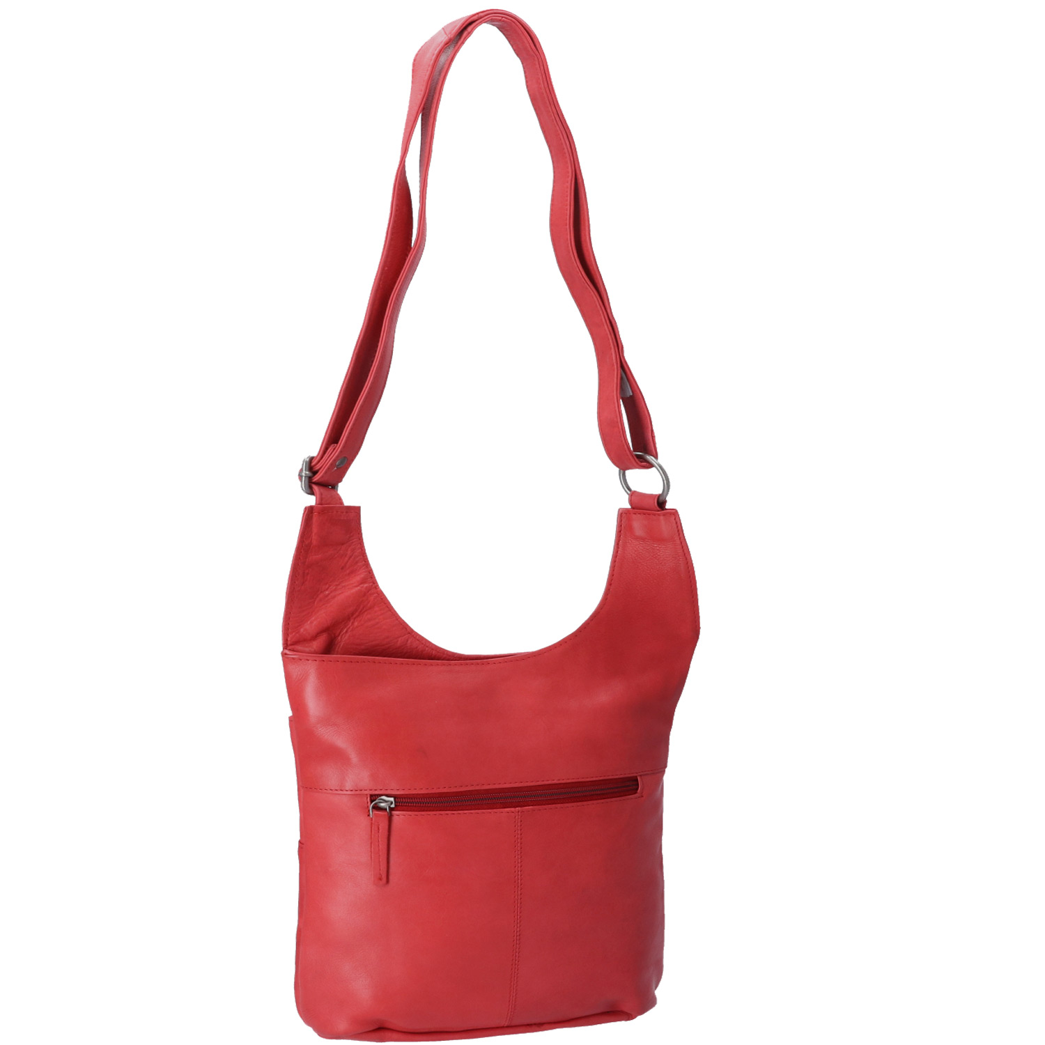 The Skandinavian Brand Lady Bag Washed Nappa - rot Abbildung 3