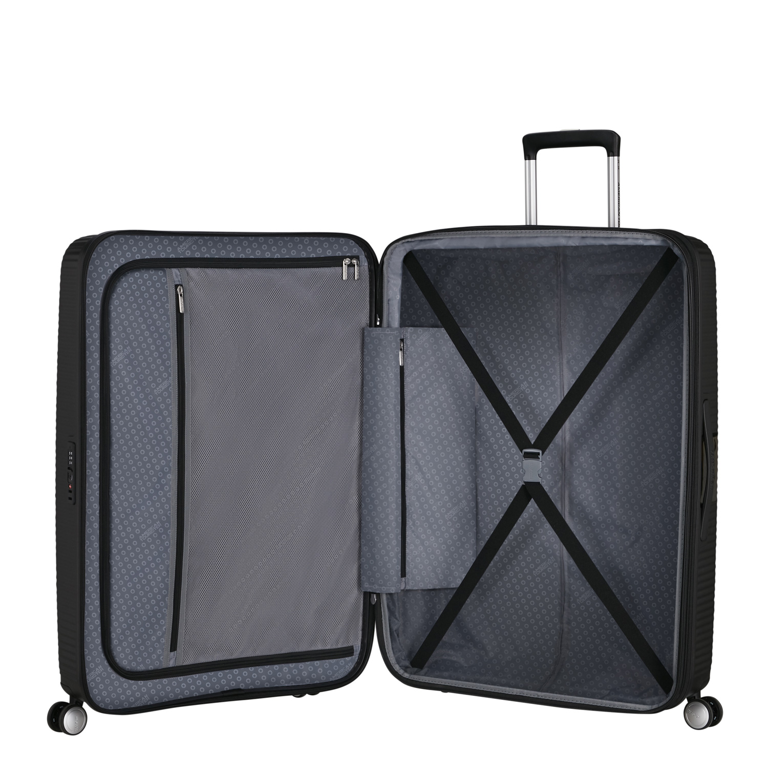 American Tourister Trolley mit 4 Rollen 80 cm Soundbox bass black Abbildung 7