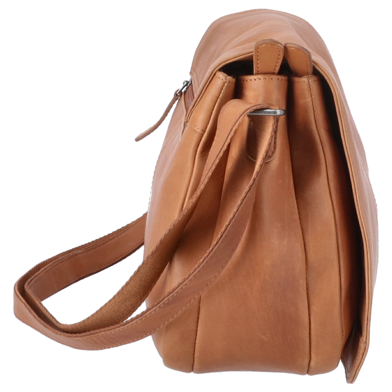 The Skandinavian Brand Leder Umhängetasche  Cognac Abbildung 4