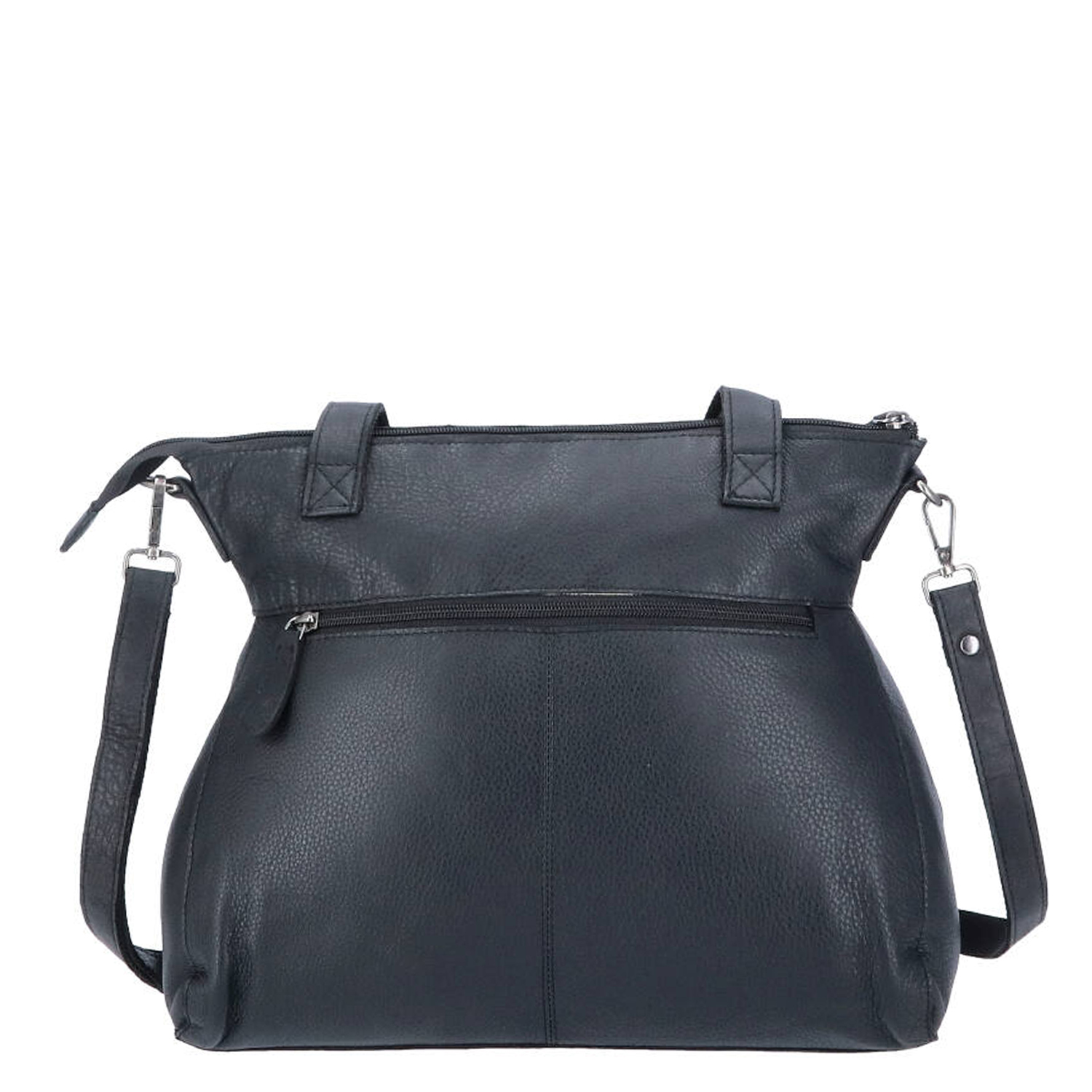 The Skandinavian Brand Damenshopper Leder - Black Abbildung 2