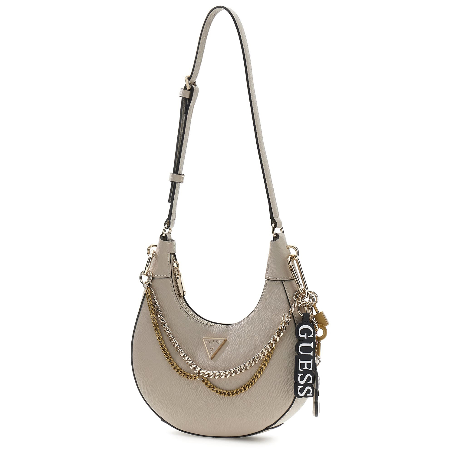 GUESS Umhängetasche Davina Light Taupe Abbildung 1